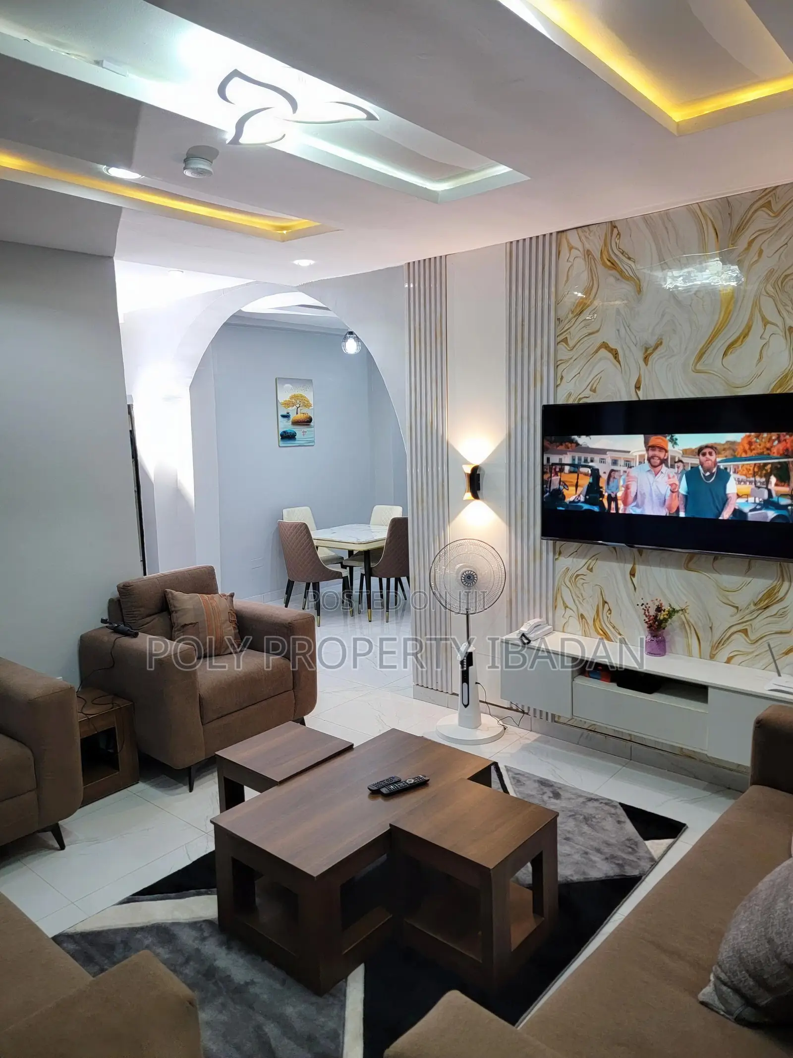 2 3 Bedroom Serviced Apartment in Omolayo , Akobo
