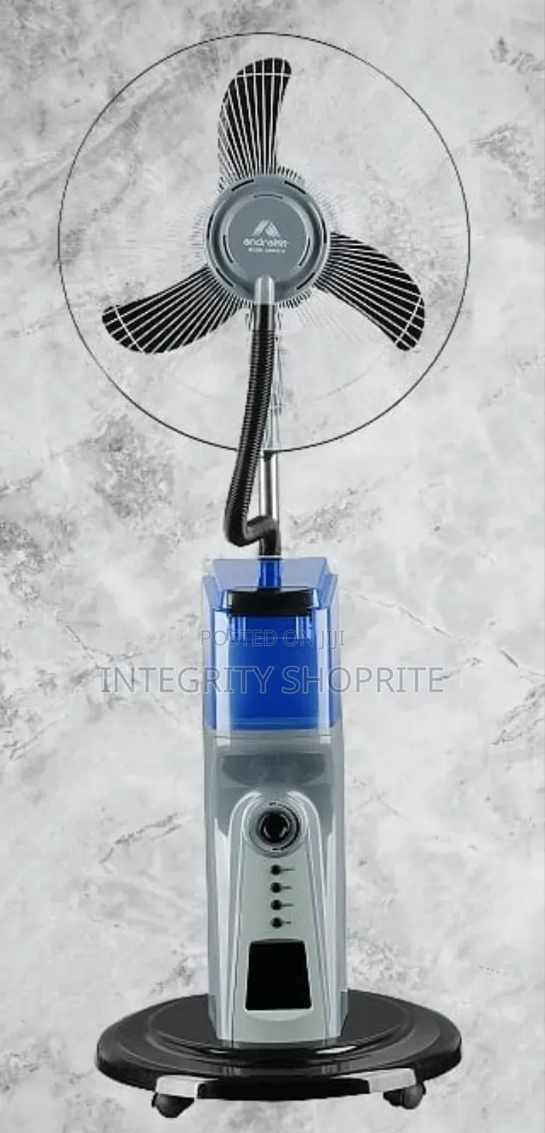 Andraak Rechargeable 16"Mist Fan