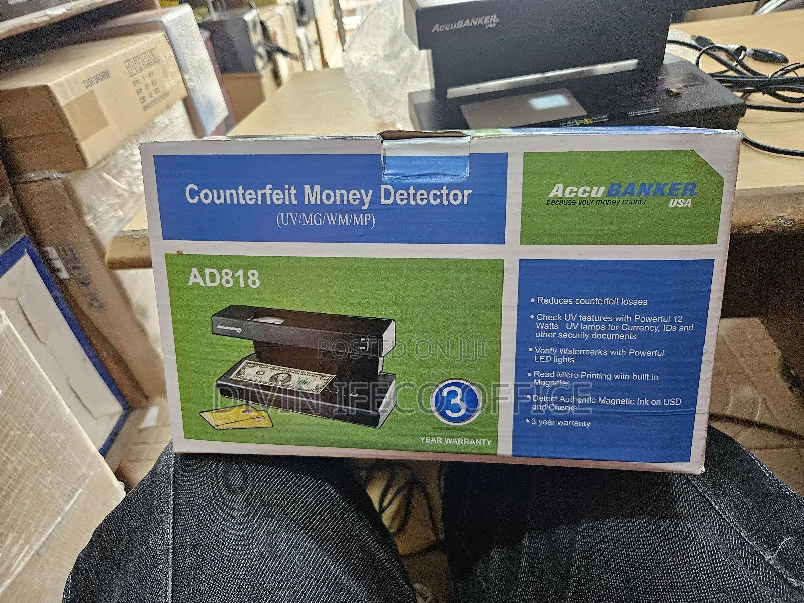 Accubanker Currency Detector