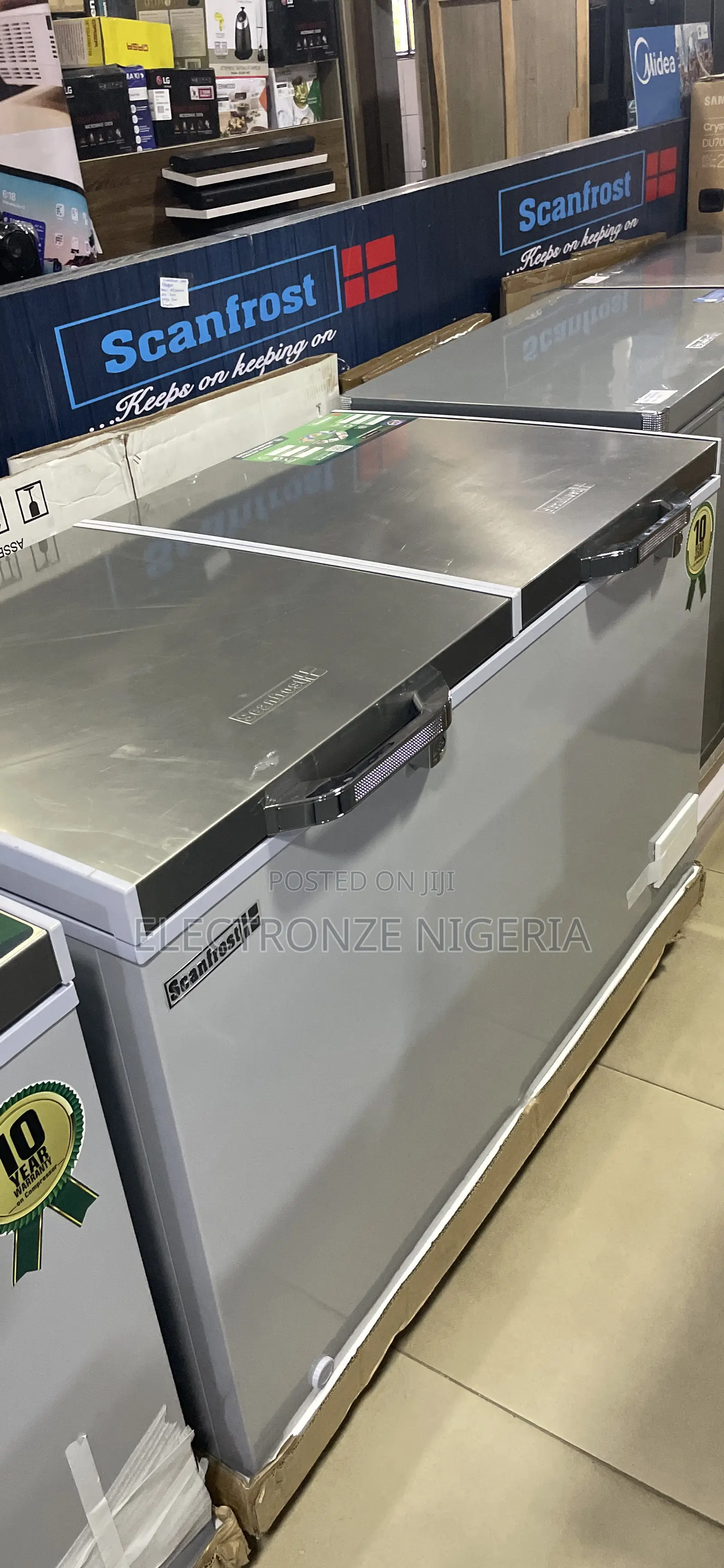 Scanfrost Deep Freezer 400l Inverter
