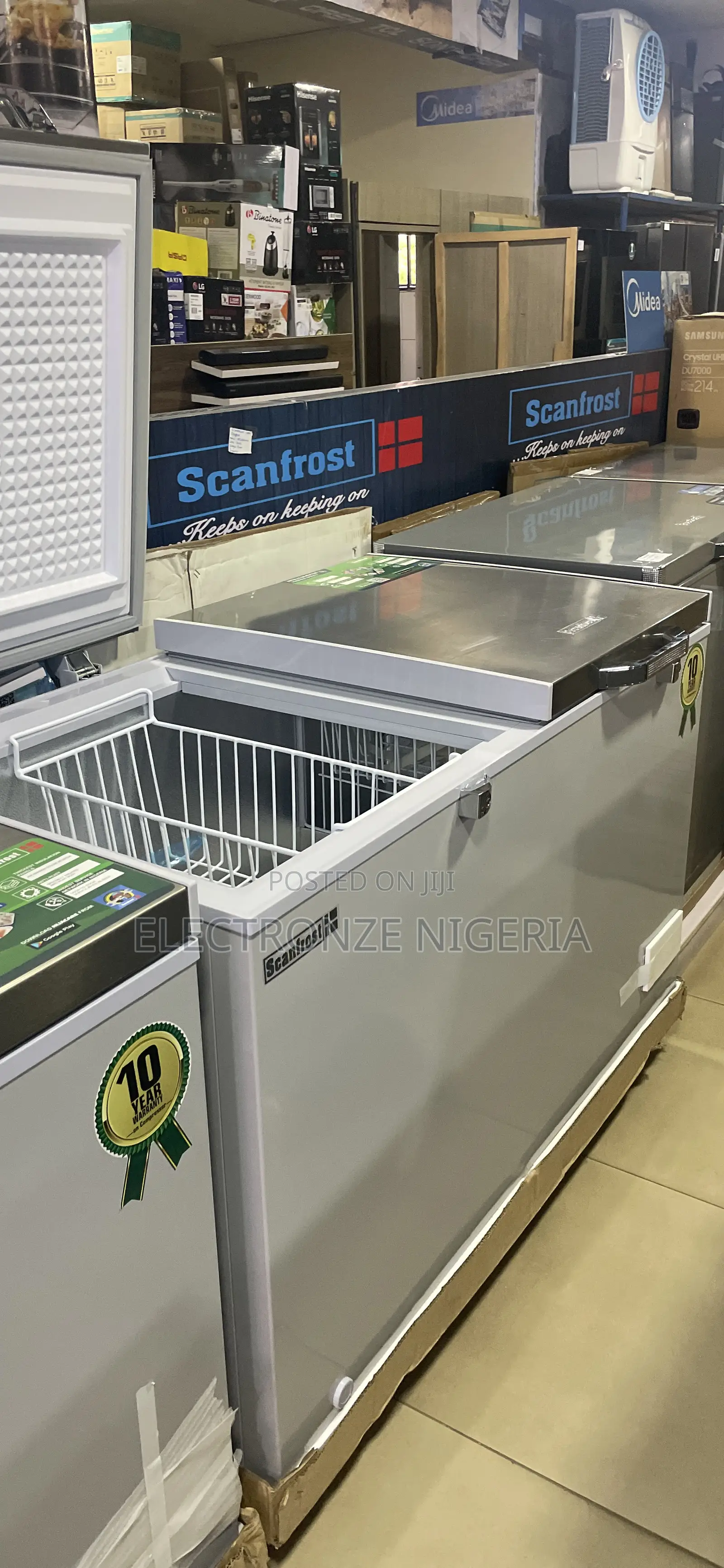 Scanfrost Deep Freezer 400l Inverter