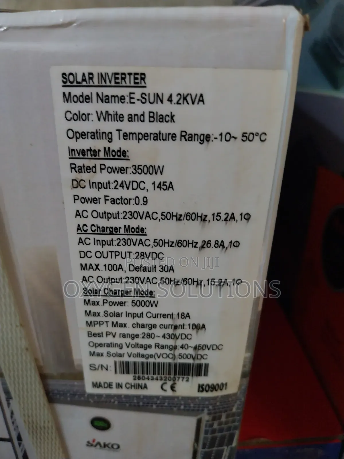 4.2kva 24v Sako Hybrid Inverter