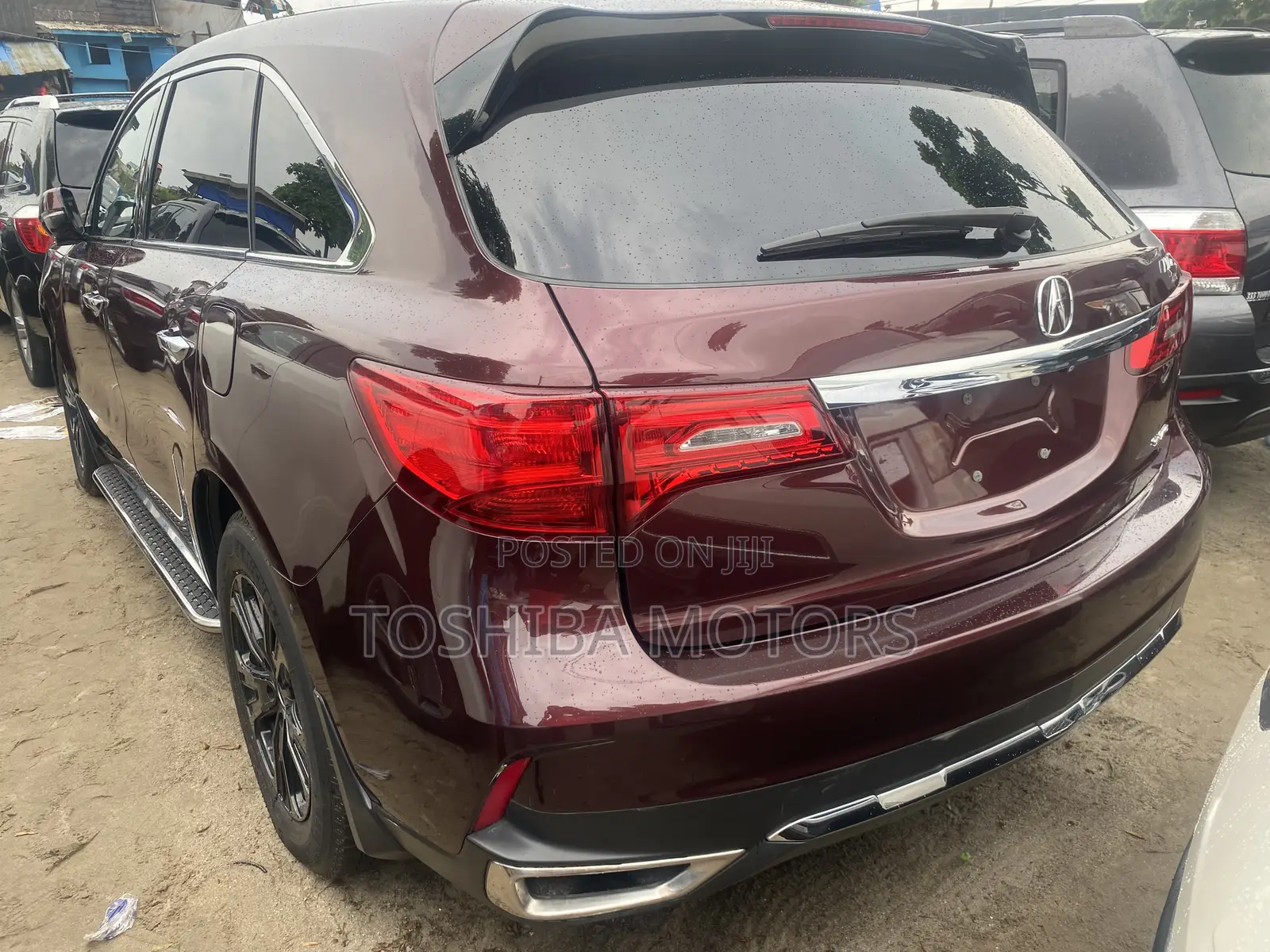Acura MDX Advance & Ent. Pkgs SH-AWD 2019 Red