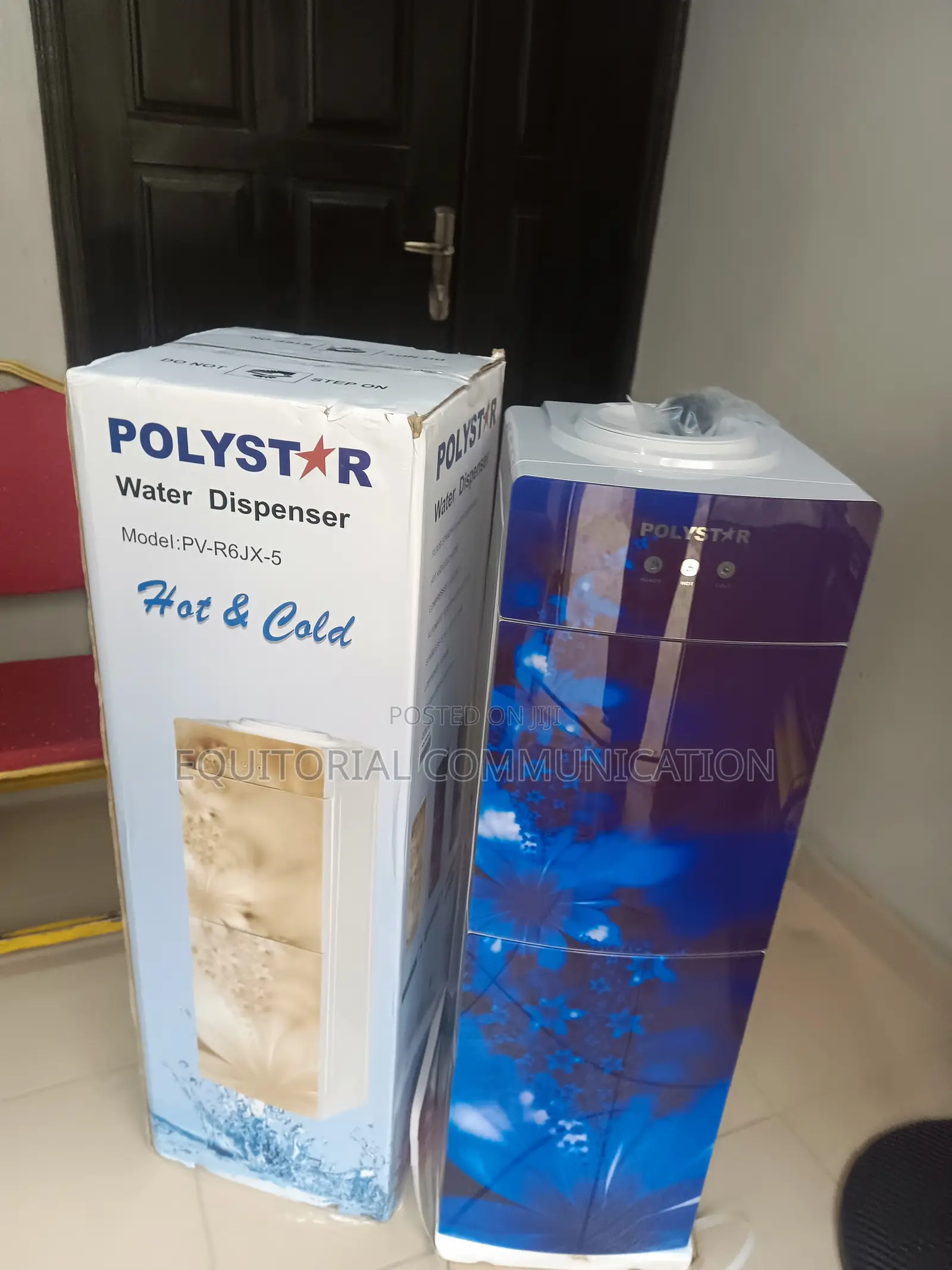 Polystar Pv-R6jx-5 3-in-1 Dispenser: Hot, Cold Refrigerated Storage