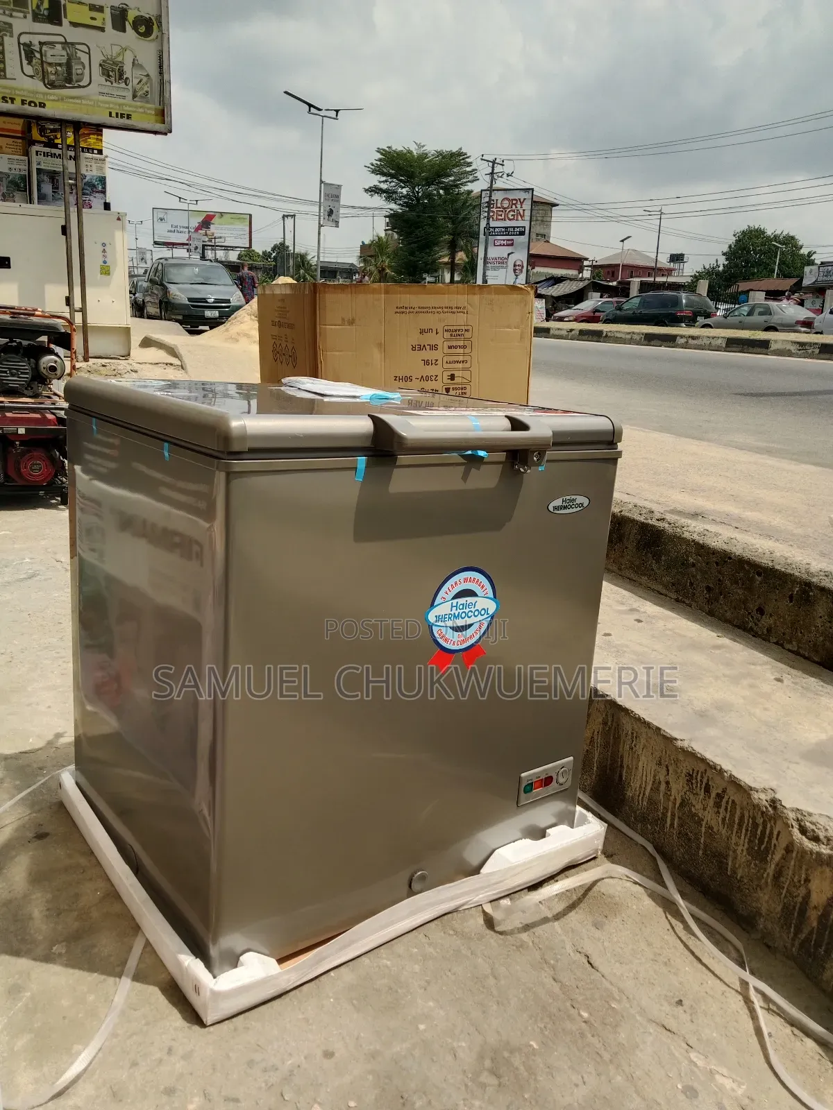 Haier Thermocool Inverter Chest Freezer 219l
