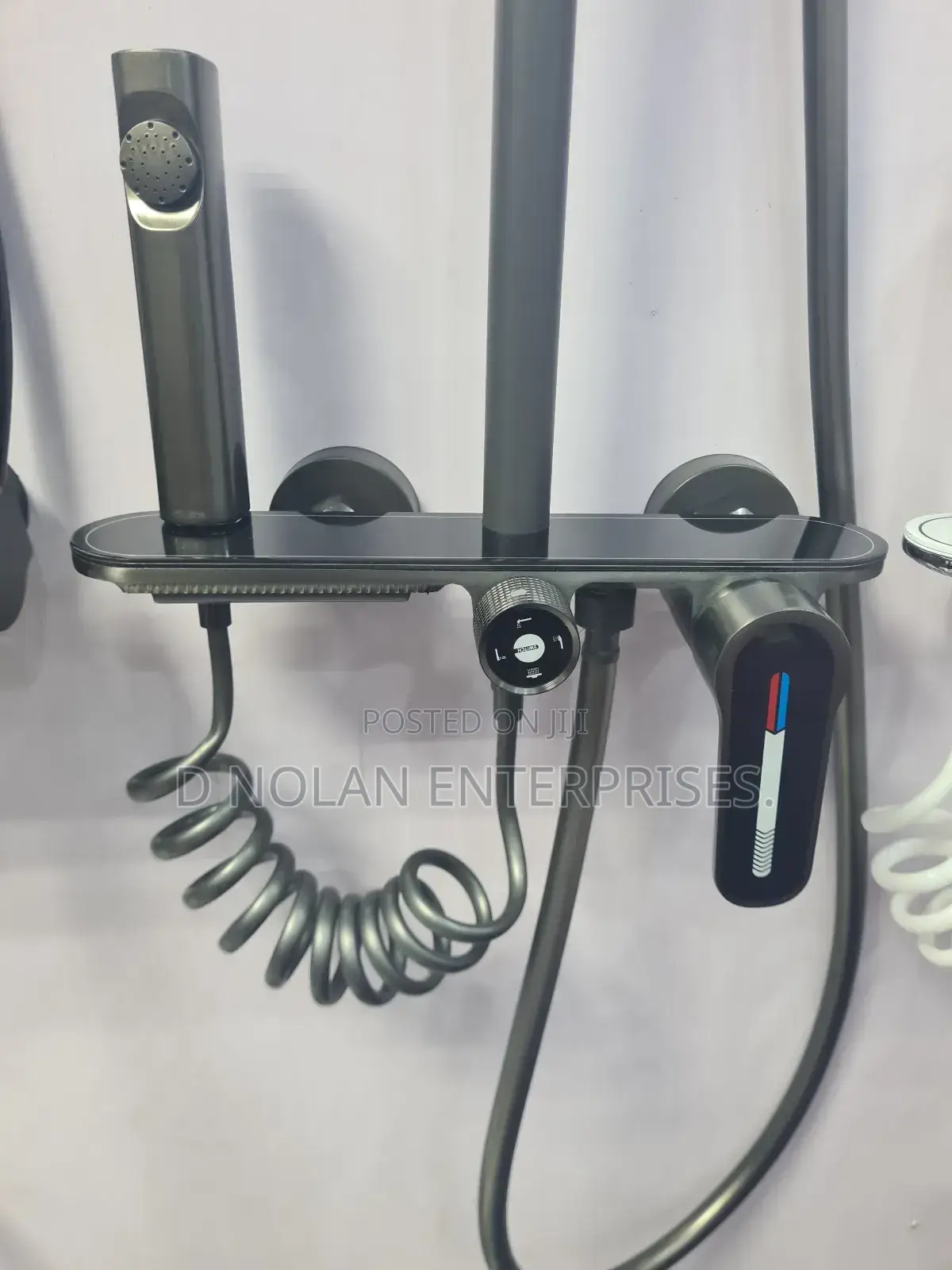Standing Shower With Pressing Shower