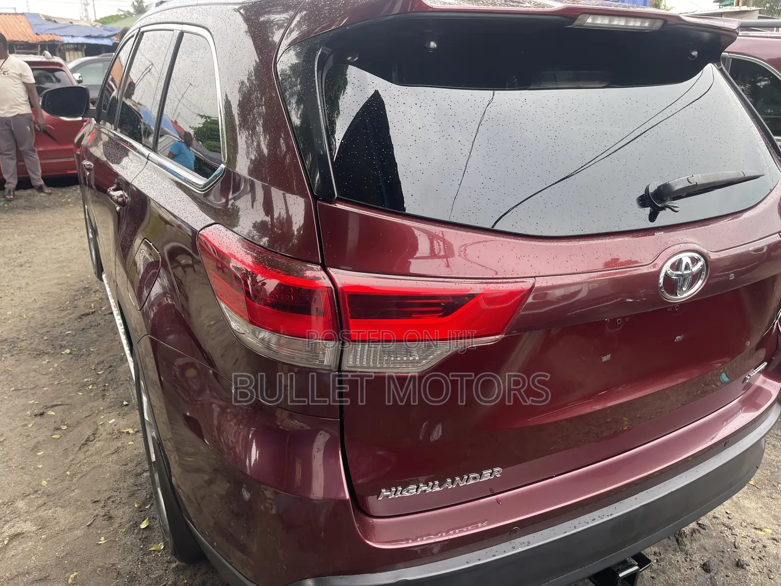 Toyota Highlander Limited 4dr SUV AWD (3.5L 6cyl 6A) 2015 Red