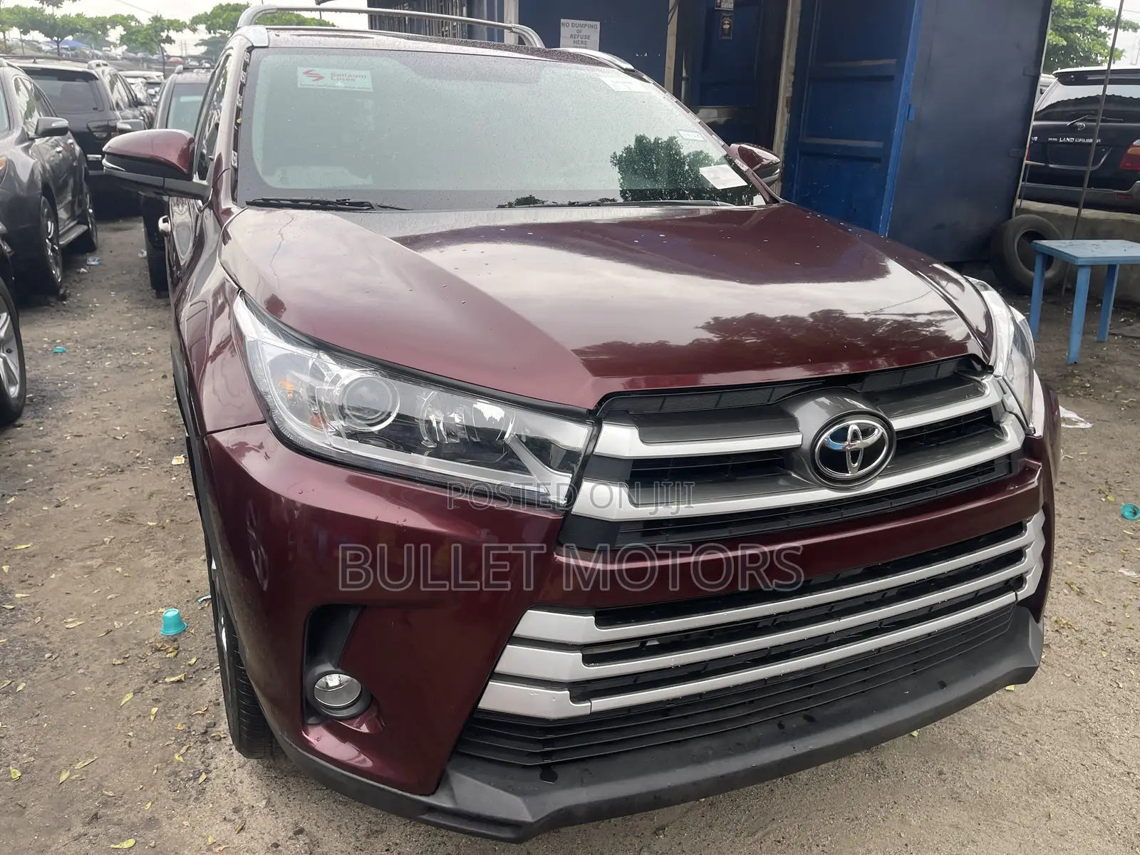 Toyota Highlander Limited 4dr SUV AWD (3.5L 6cyl 6A) 2015 Red