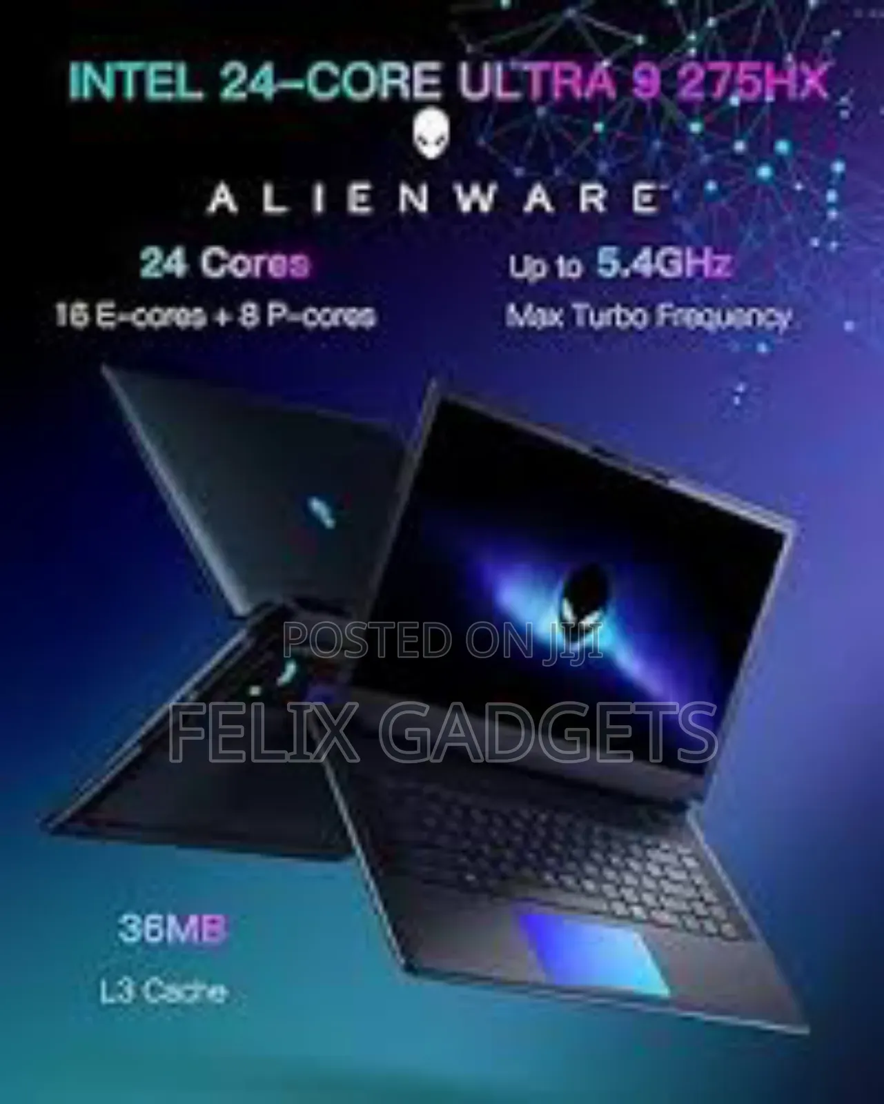 New Laptop Dell Alienware 18 Area-51 32GB Intel Core Ultra 9 SSD 1T
