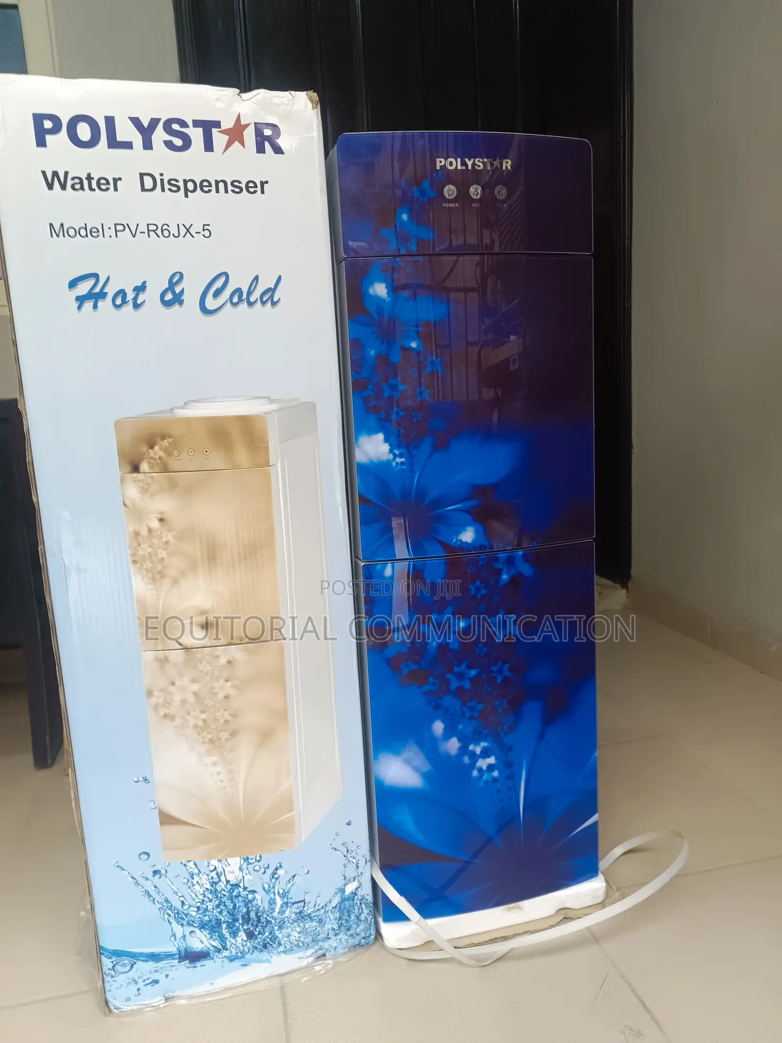 Polystar Pv-R6jx-5 – Compressor-Powered Hot Cold Dispenser