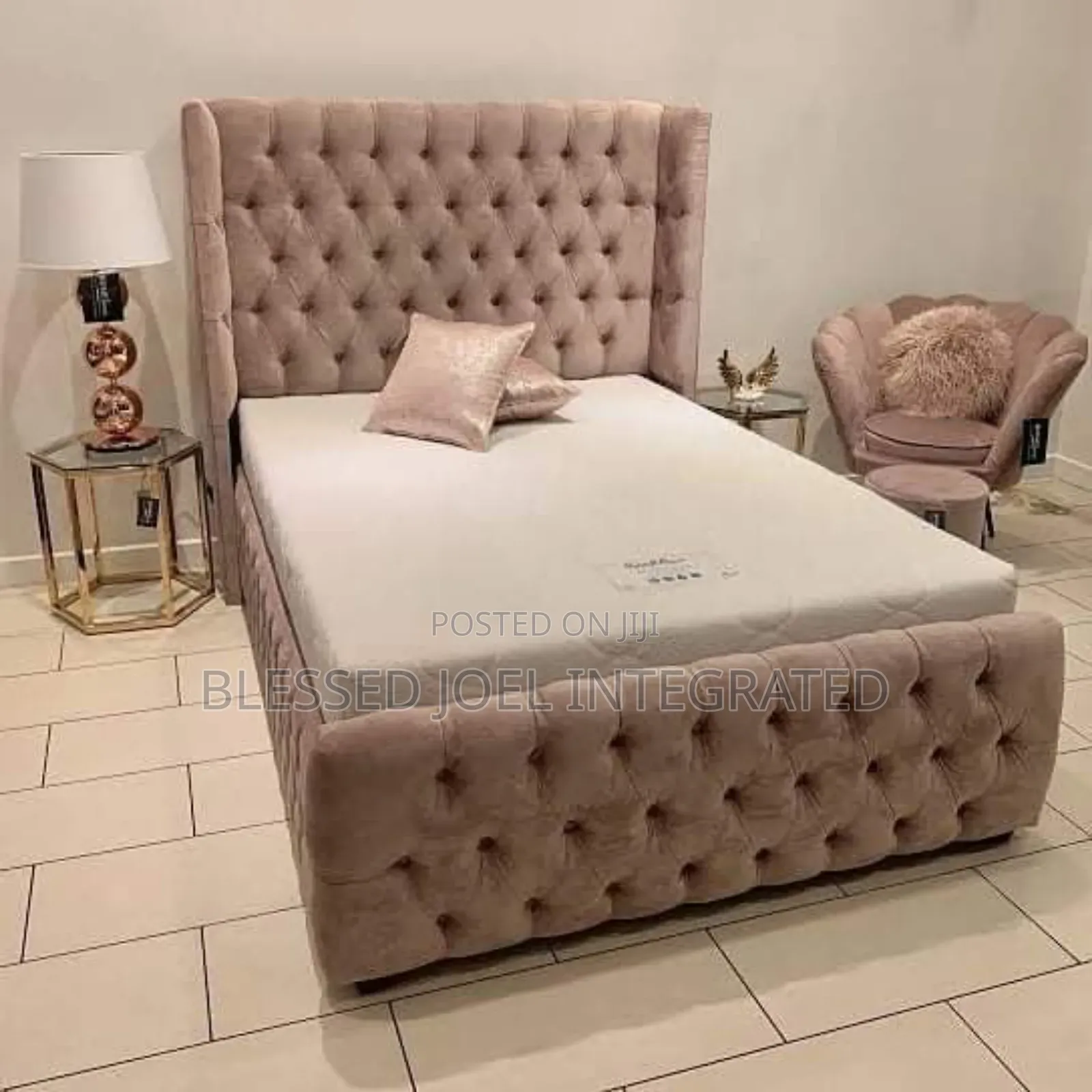 Bed and Bed Frame