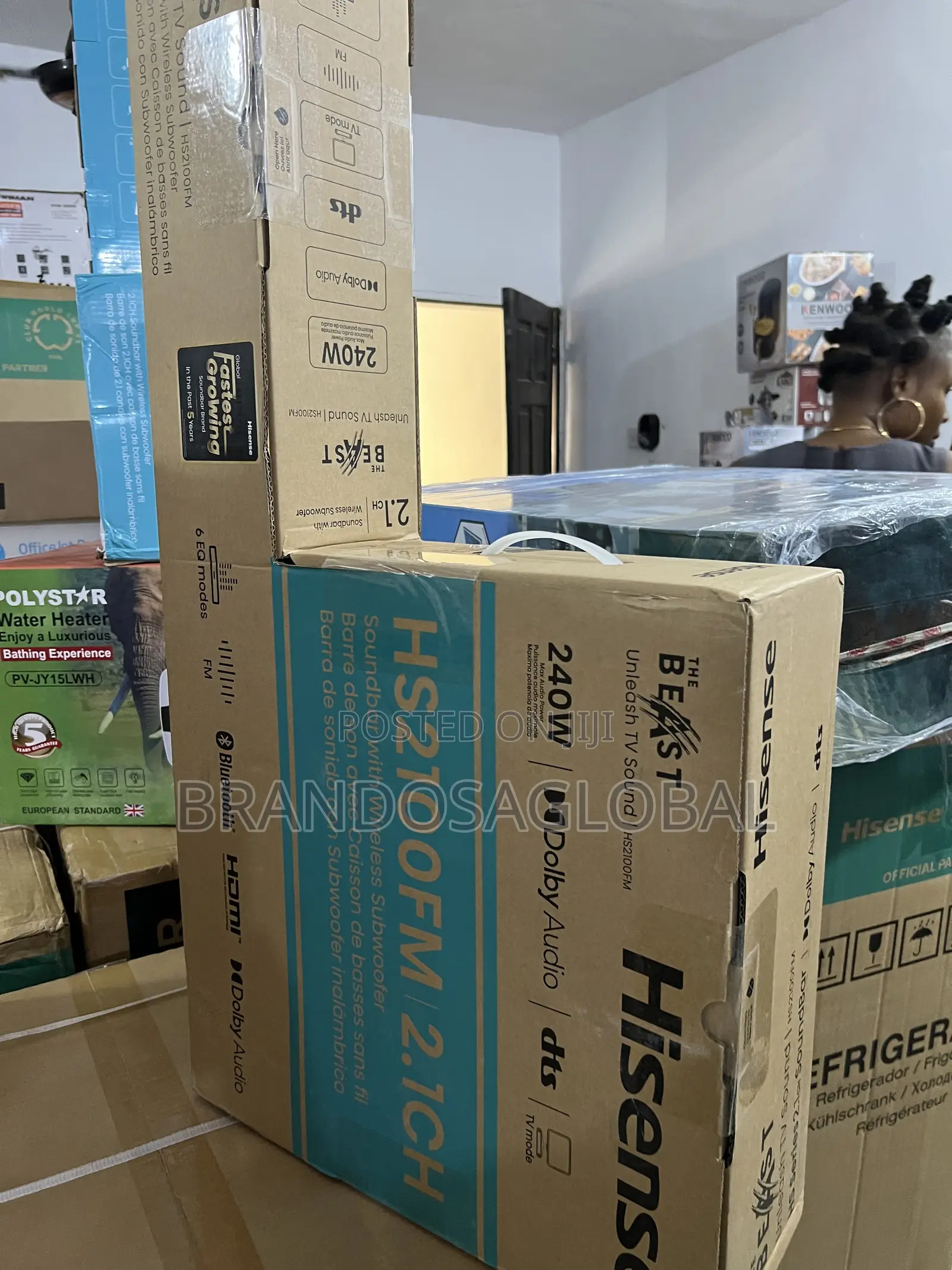 Hisense 240w Soundbar – Dolby Audio Technology Experience