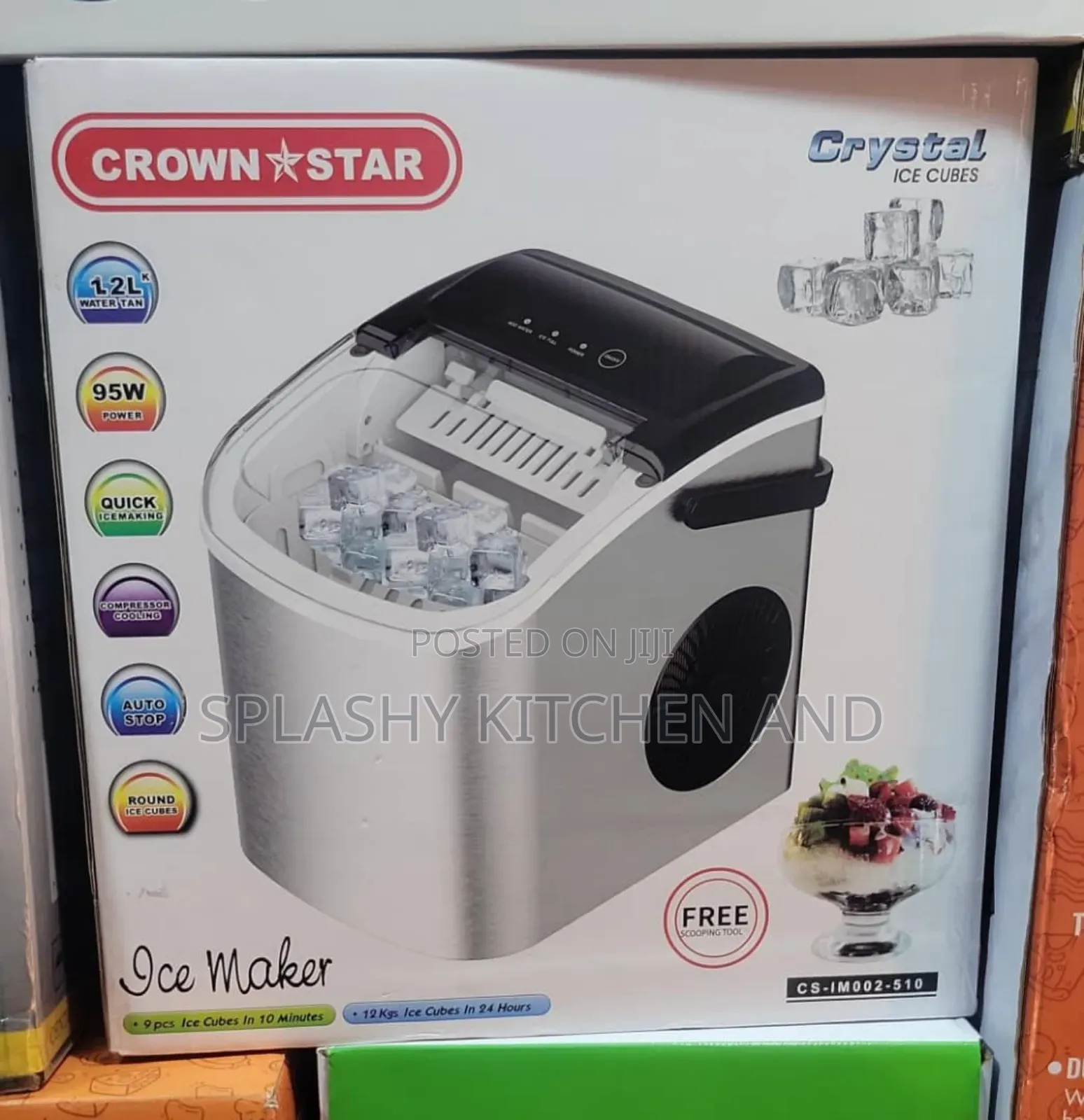 Crown Star Ice Maker 12kg