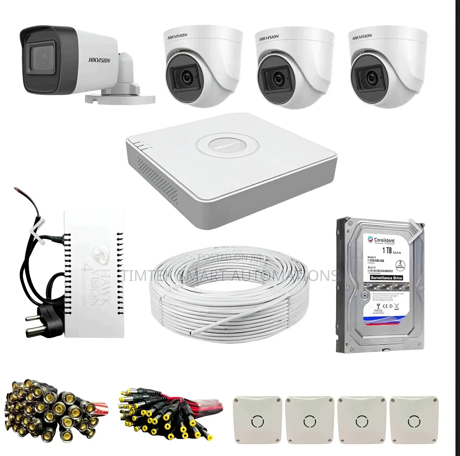 Wired CCTV Systems | 4ch, 8ch, 16ch, 32ch |