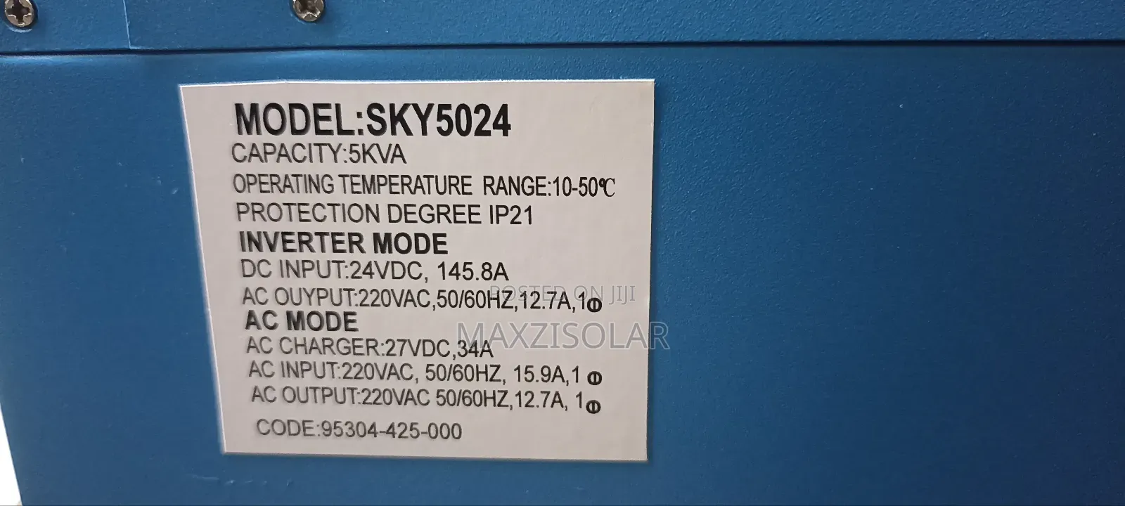 5kva Pz Hybrid Inverter