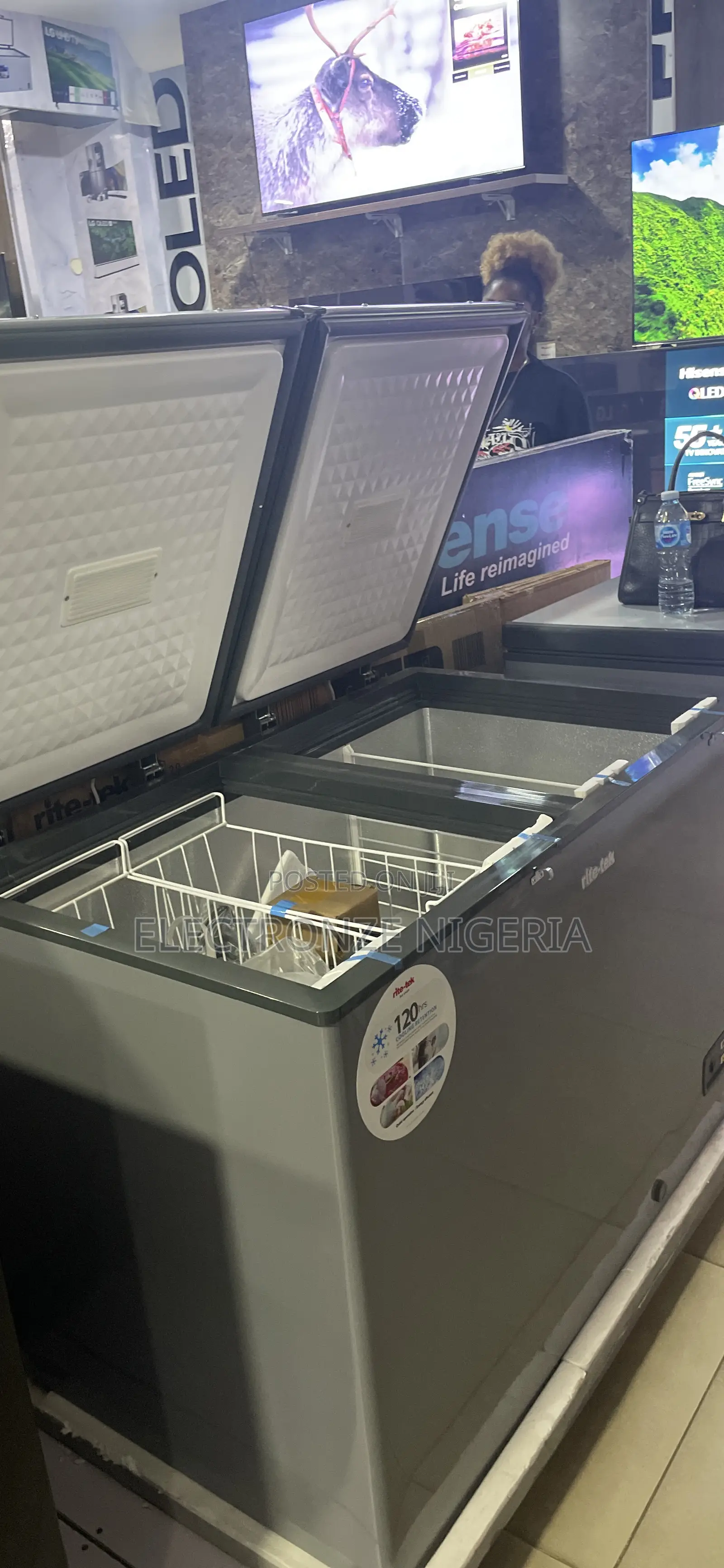Rite Tek Double Door Freezer M-240 400l