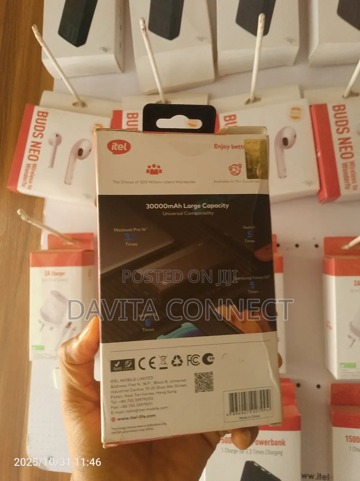 Itel Power Pulse I 30000mah Super Fast Power Bank