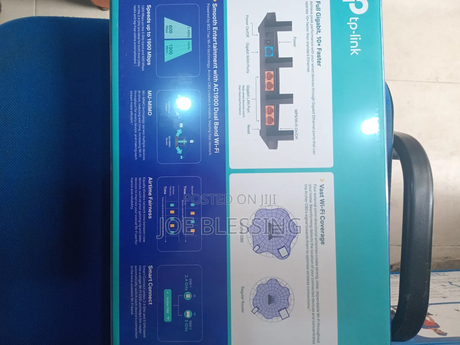 Tp_link Ac 1900 Wi_fi Router Dual Band / Mu_mimo