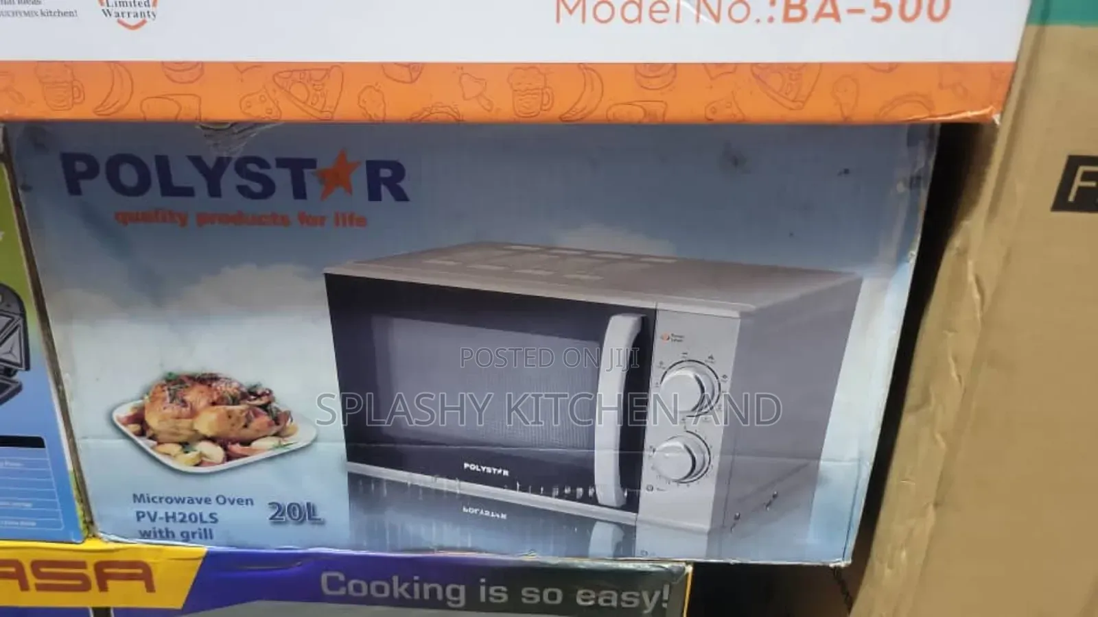 Polystar 20l Microwave With Grill