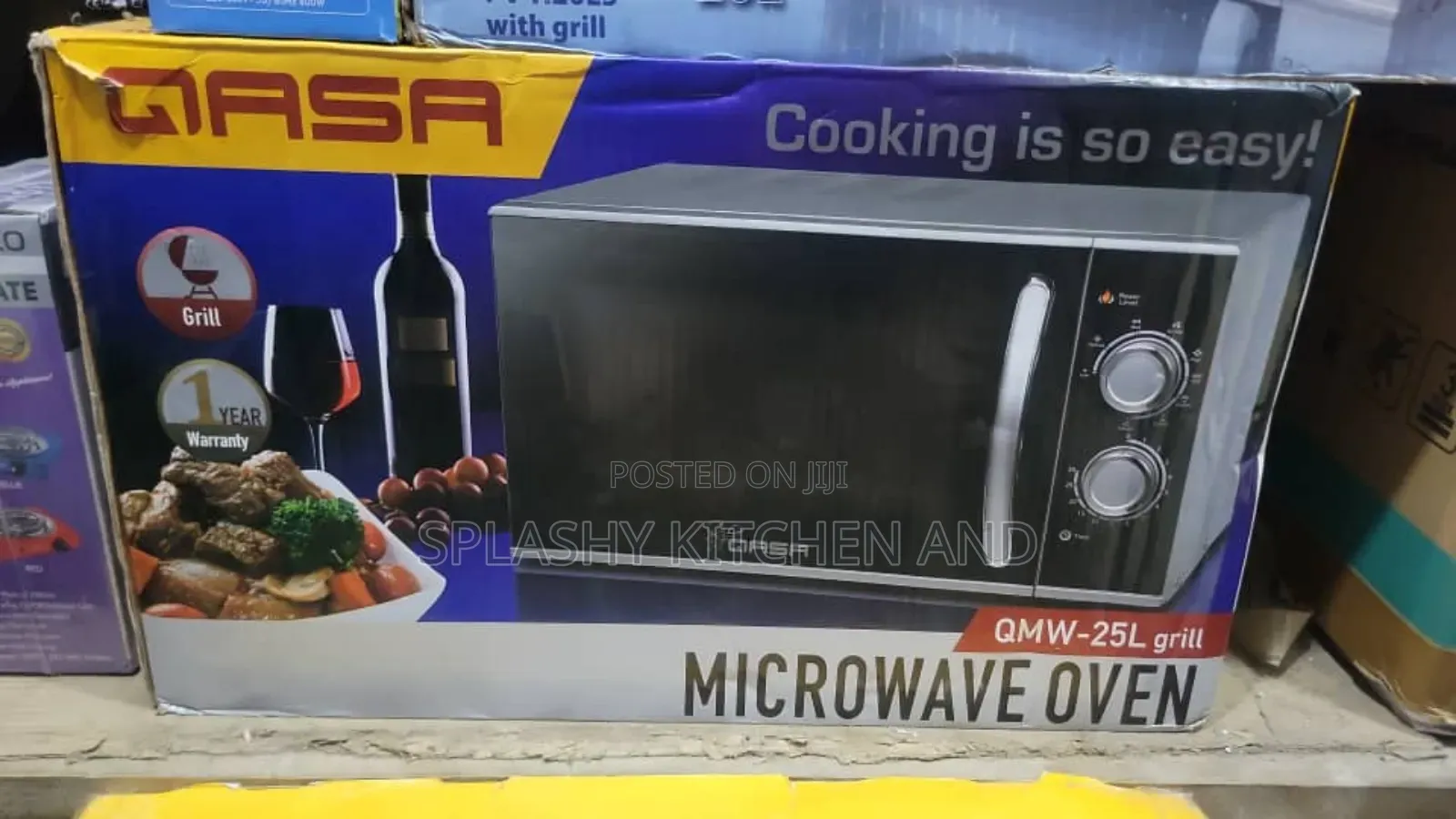 Qasa 20litres Microwave Oven QMW-20l With Grill