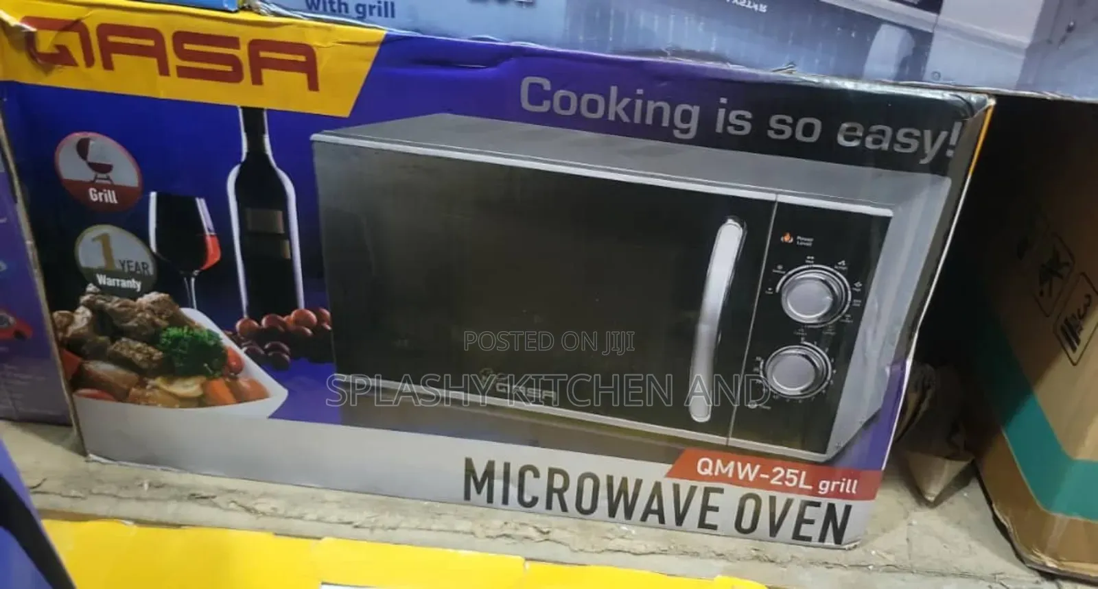 Qasa 20litres Microwave Oven QMW-20l With Grill
