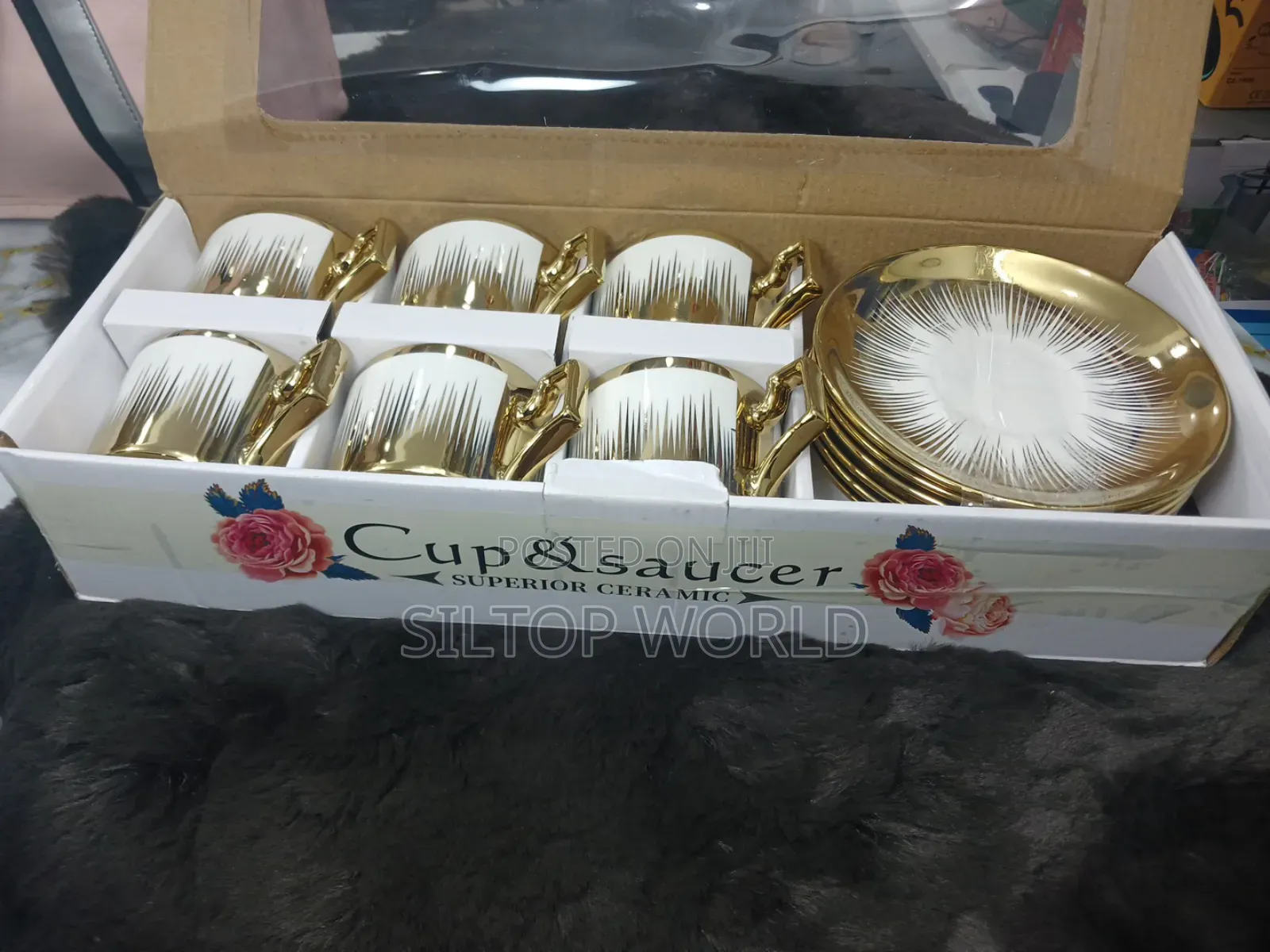 12pcs Royalty Tea Cup and Saucer