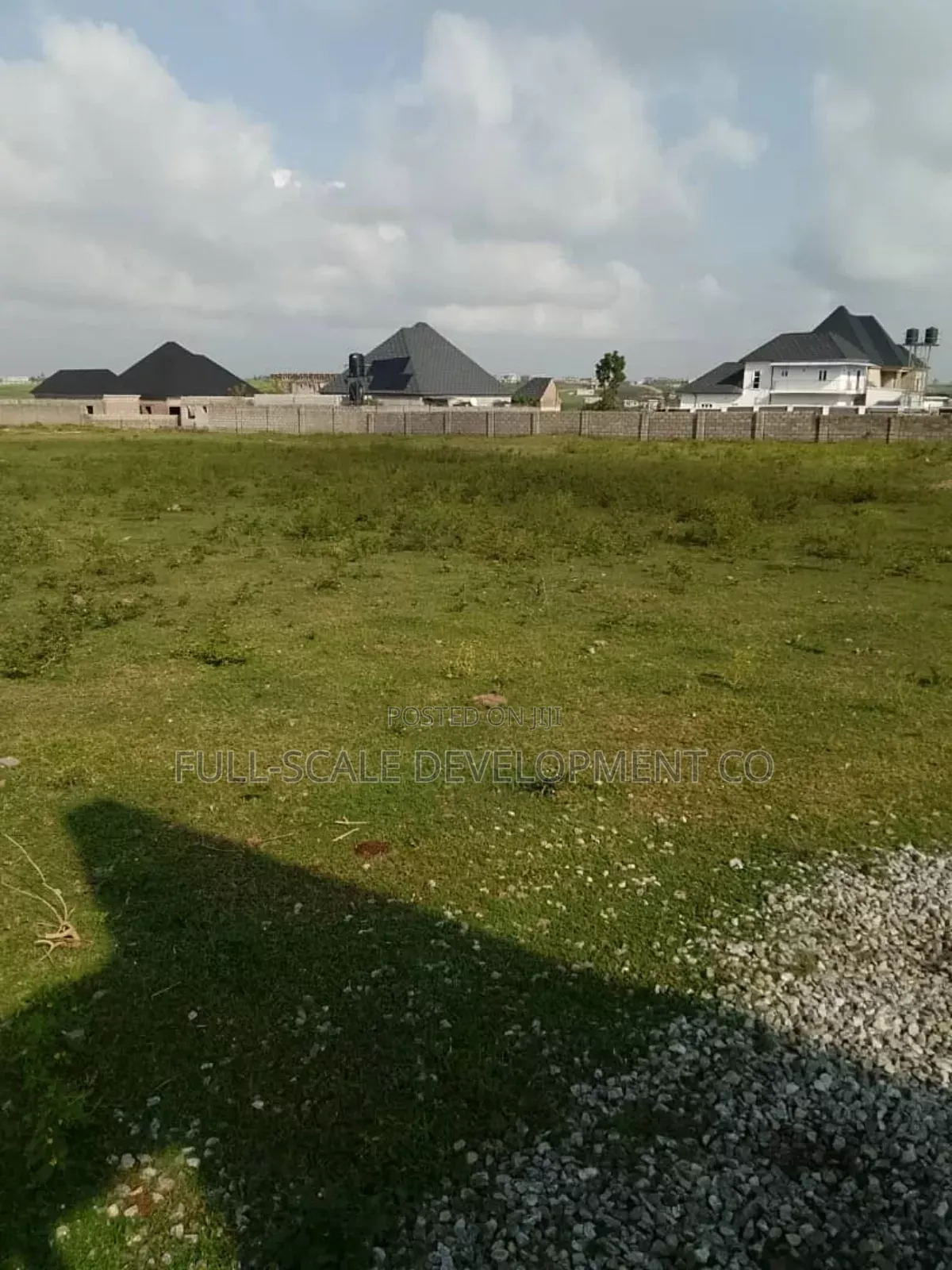 Estate Plot in a Developing Estate