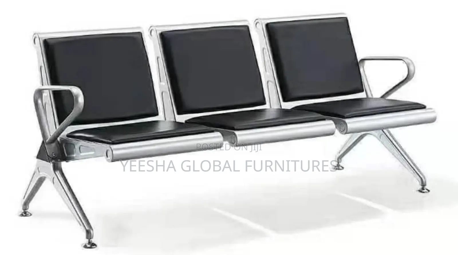 3in1 Heavy Duty Waiting Chair Extremely Heavy Metal