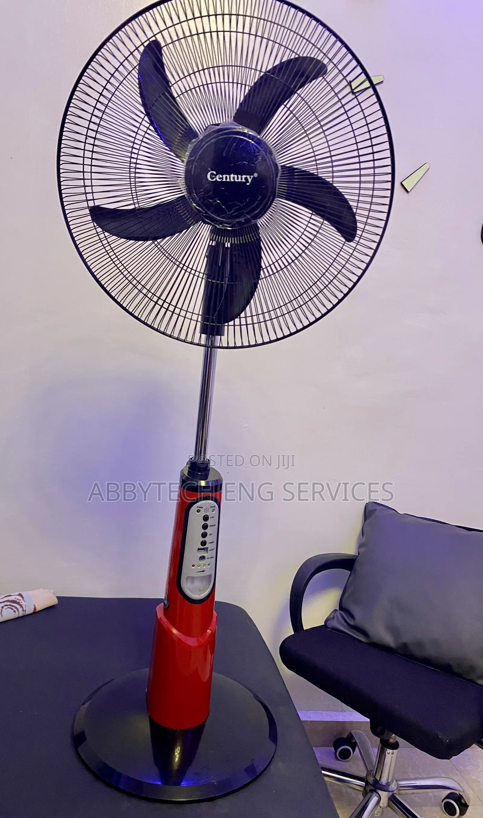 18” Century Rechargeable Standing Fan