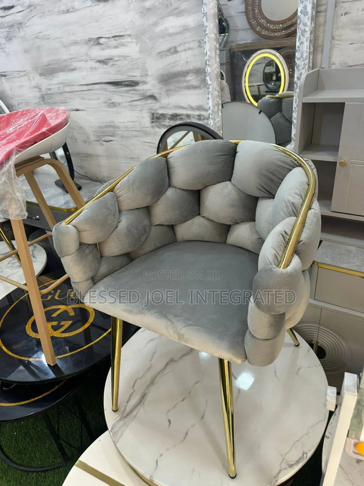 Arm Chair With Ash Colour