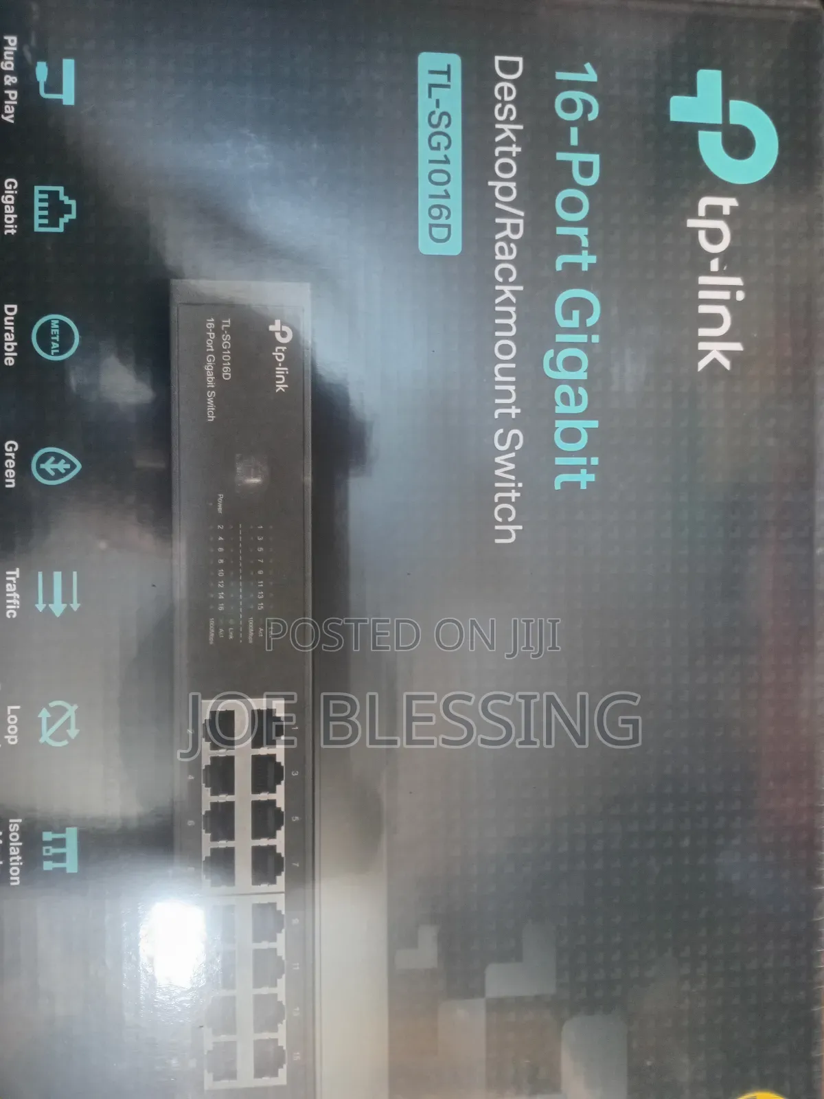Tp_link 16_port Gigabit Desktop/Backcountry Switch