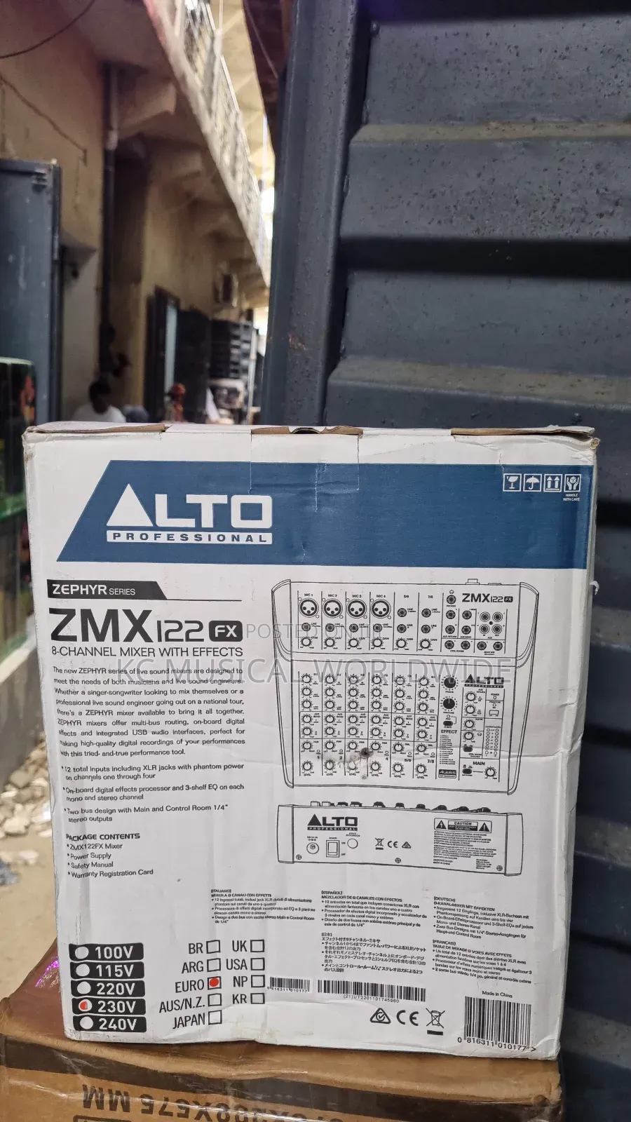 Alto Mixer ZMX 122mx