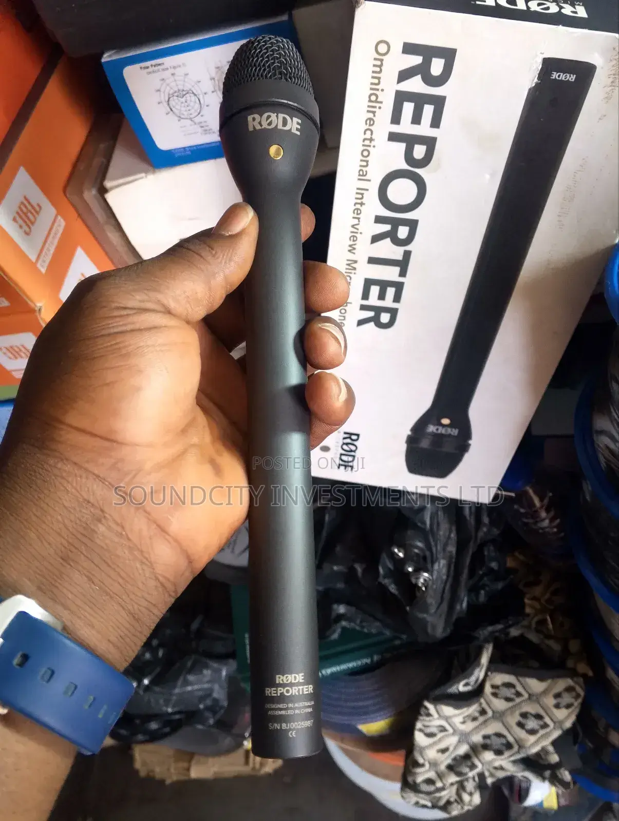Rode Reporter Omnidirectional Interview Microphone.