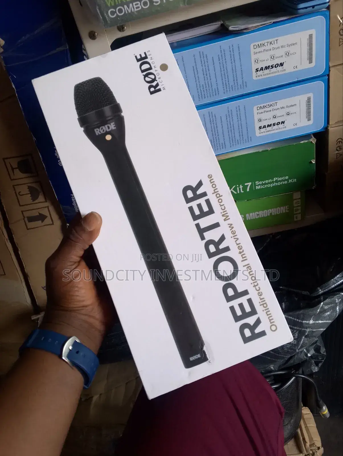 Rode Reporter Omnidirectional Interview Microphone.