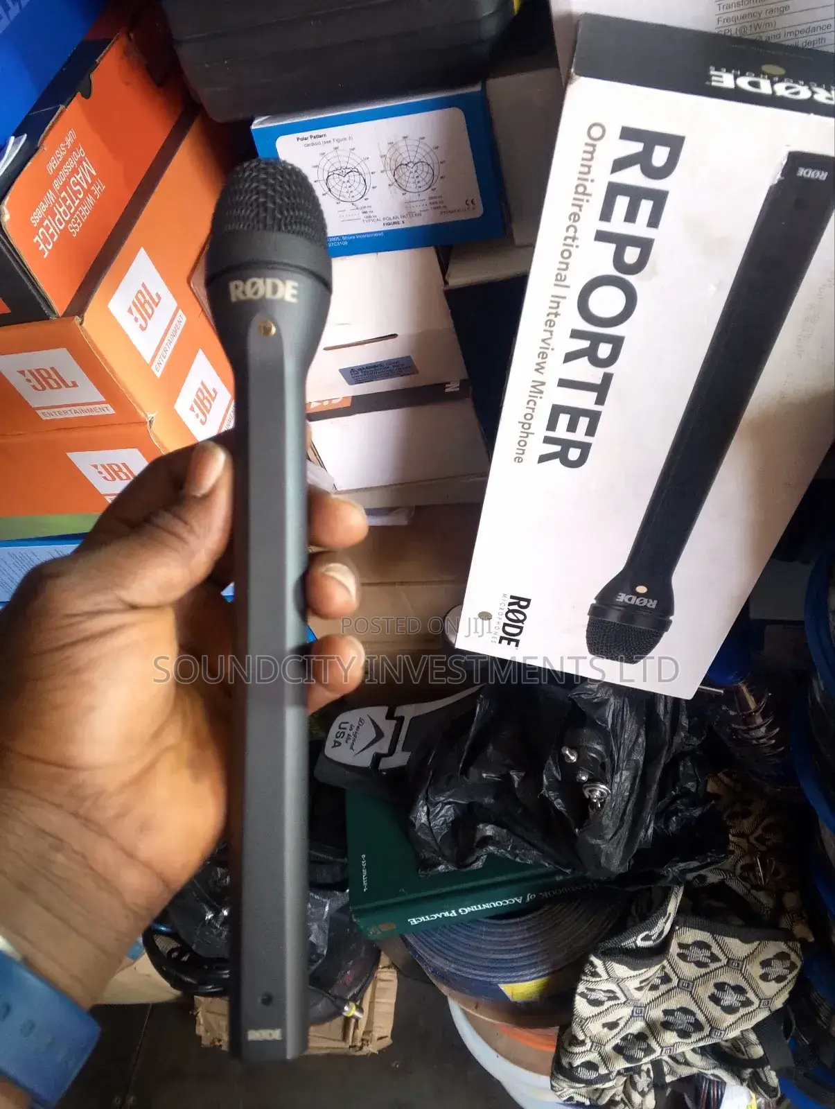 Rode Reporter Omnidirectional Interview Microphone.