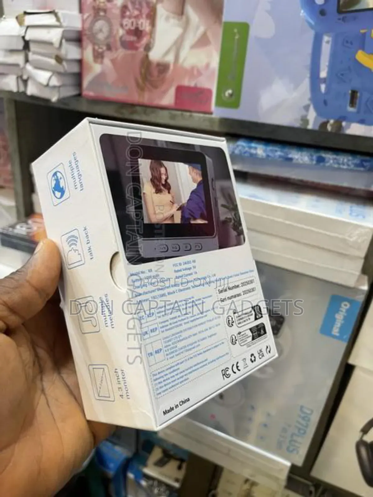 X8 Video Doorbell With Monitor