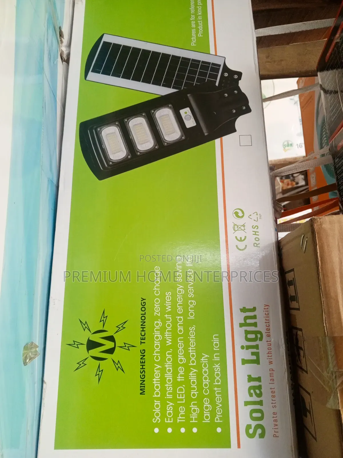 Mingsheng Solar Street Light 300 Watts