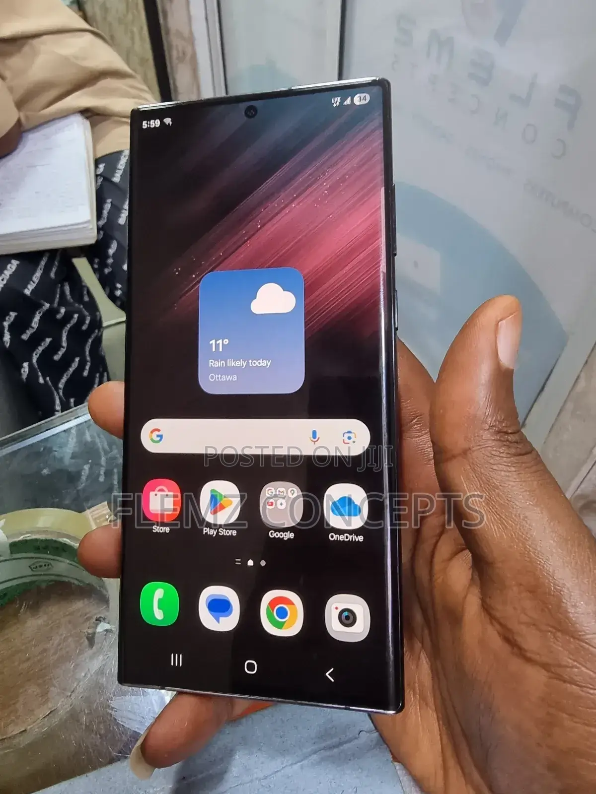 Samsung Galaxy S22 Ultra 5G 128 GB Black