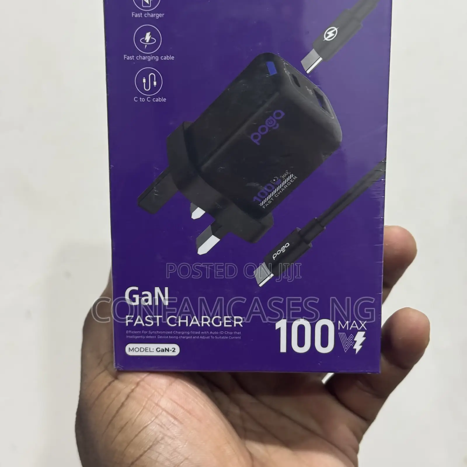 Poga 100w Gan 02 Type C Super Fast Charger