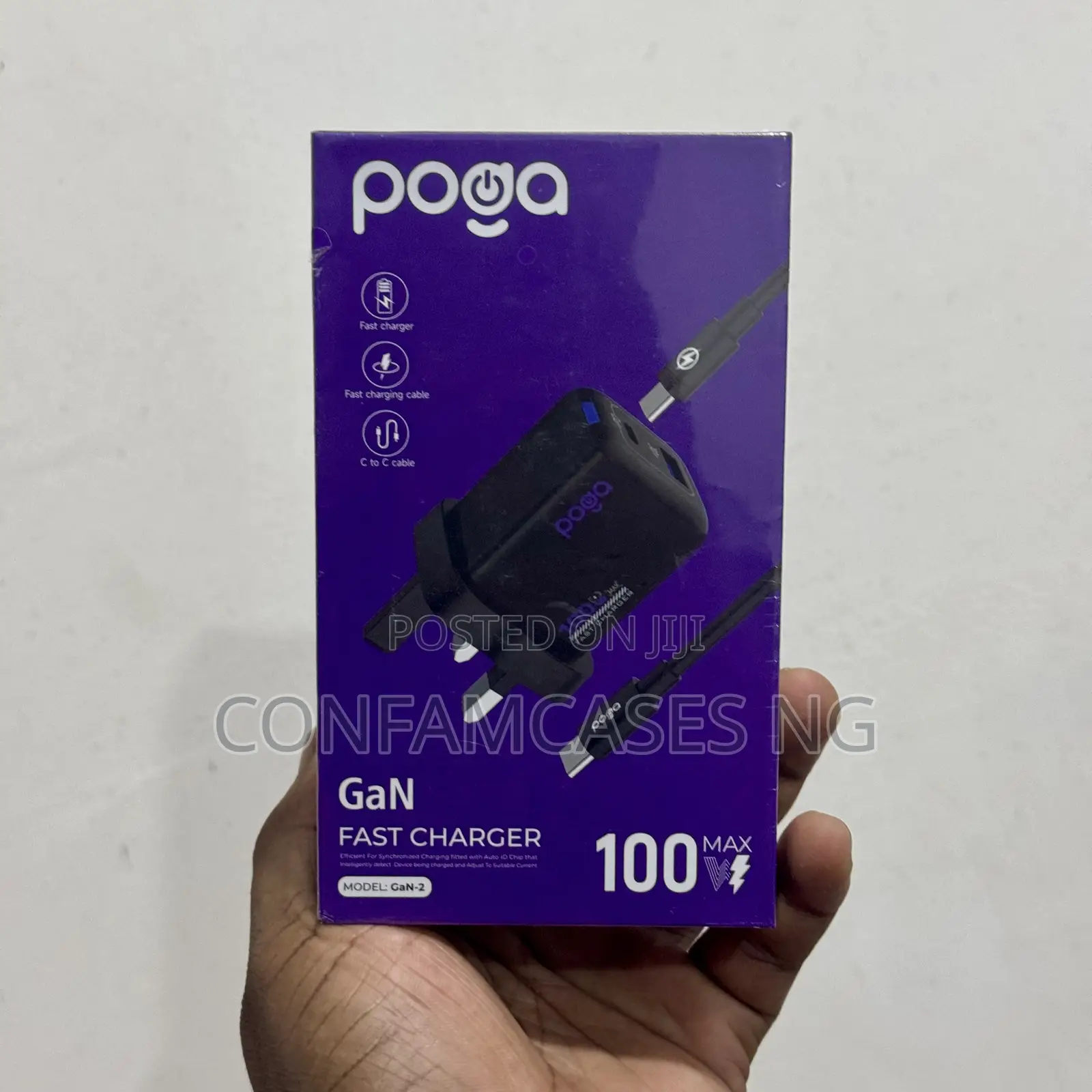 Poga 100w Gan 02 Type C Super Fast Charger