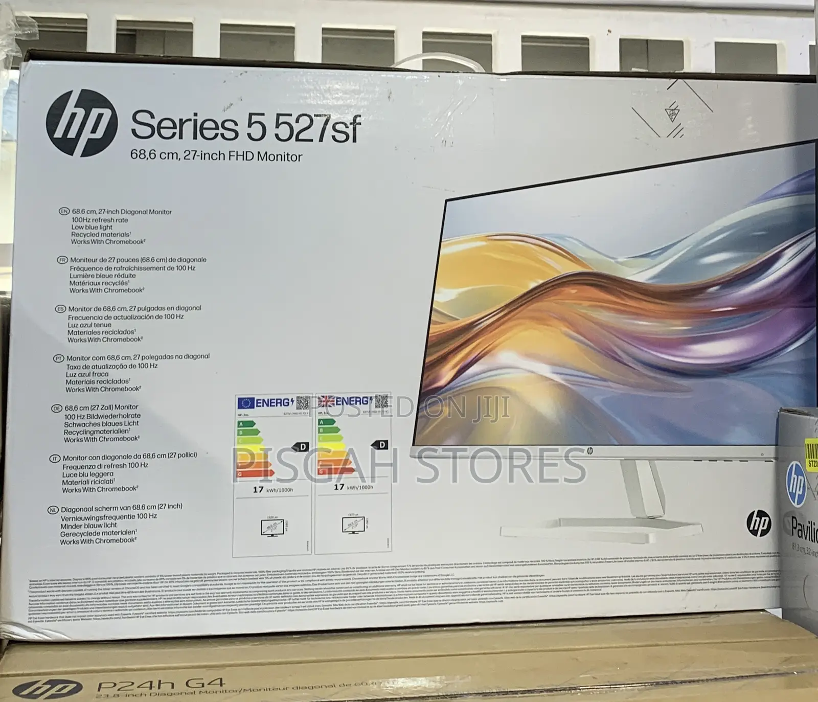 Hp Series 5 27 Inch FHD Monitor - 527sf (94f44aa)