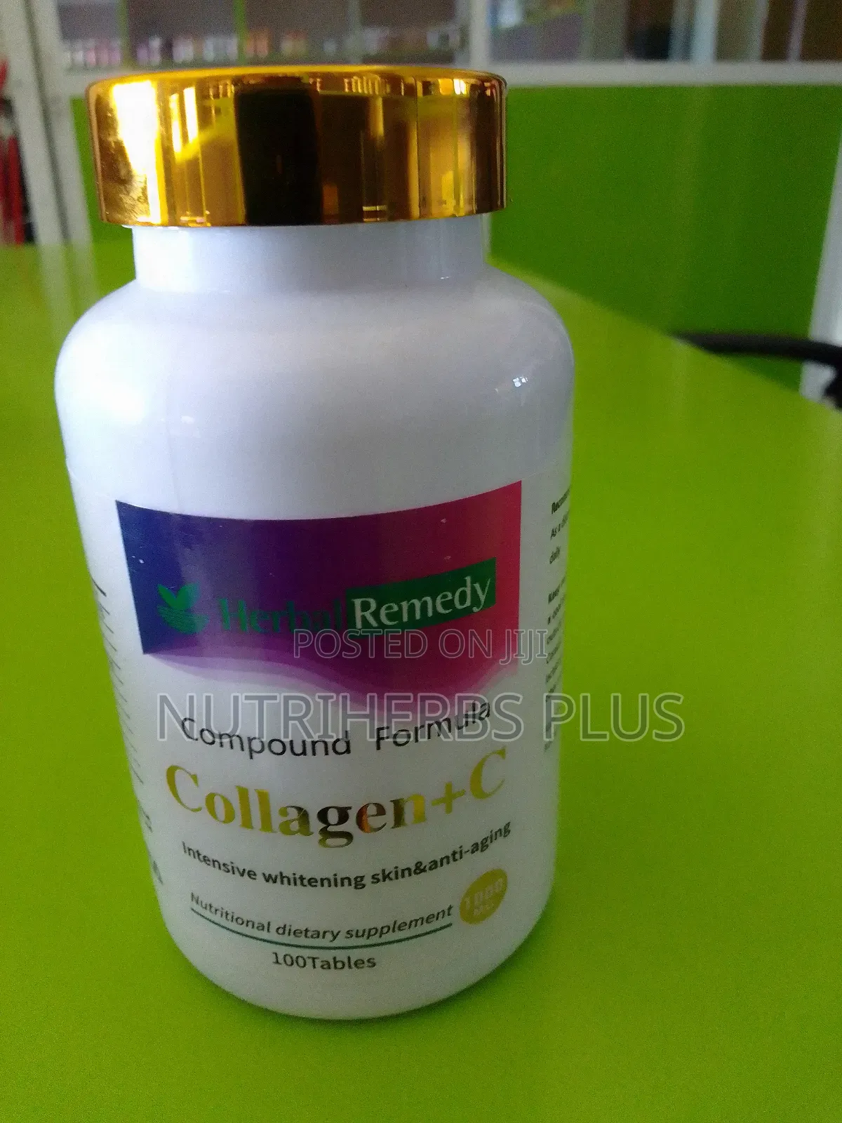 Herbal Remedy Collagen+ C: For Intensive Skin Whitening and Anti Aging
