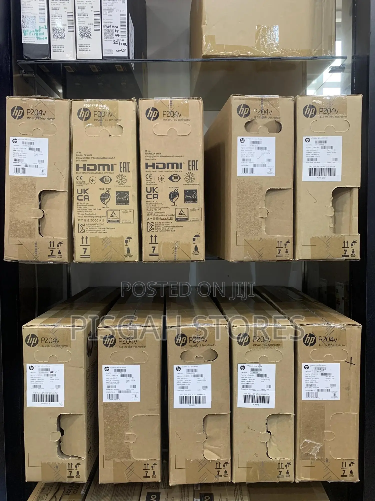 Hp P204v 19.5-Inches Hd+ (1600 X 900 at 60 Hz) Monitor