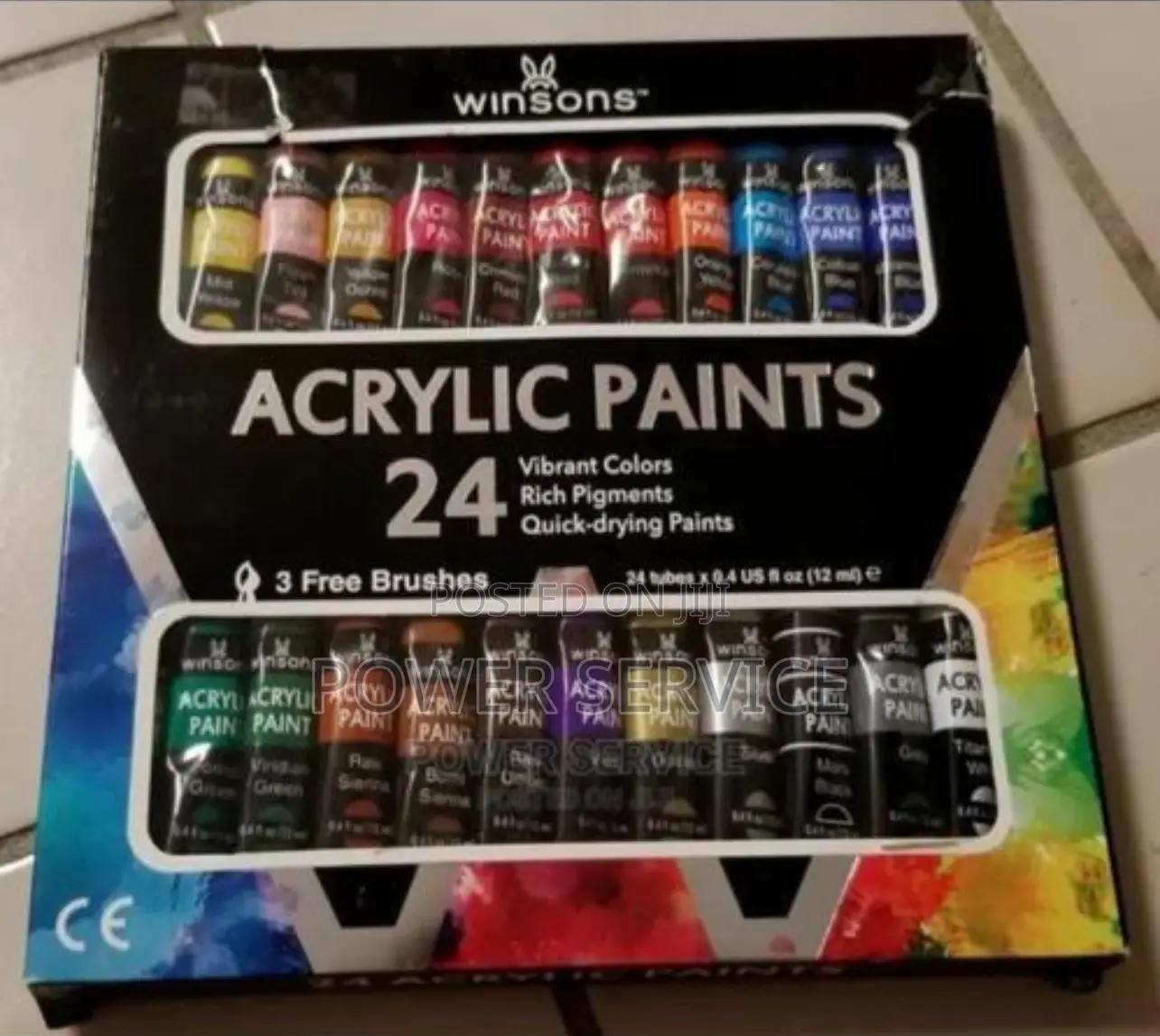 Winson 24 Pcs Acrylic Paints