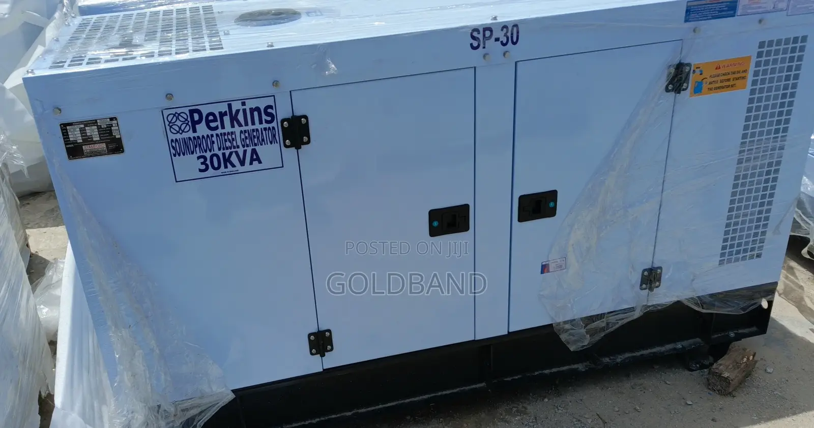 Brand-New Perkins 30 Kva Industrial Generator