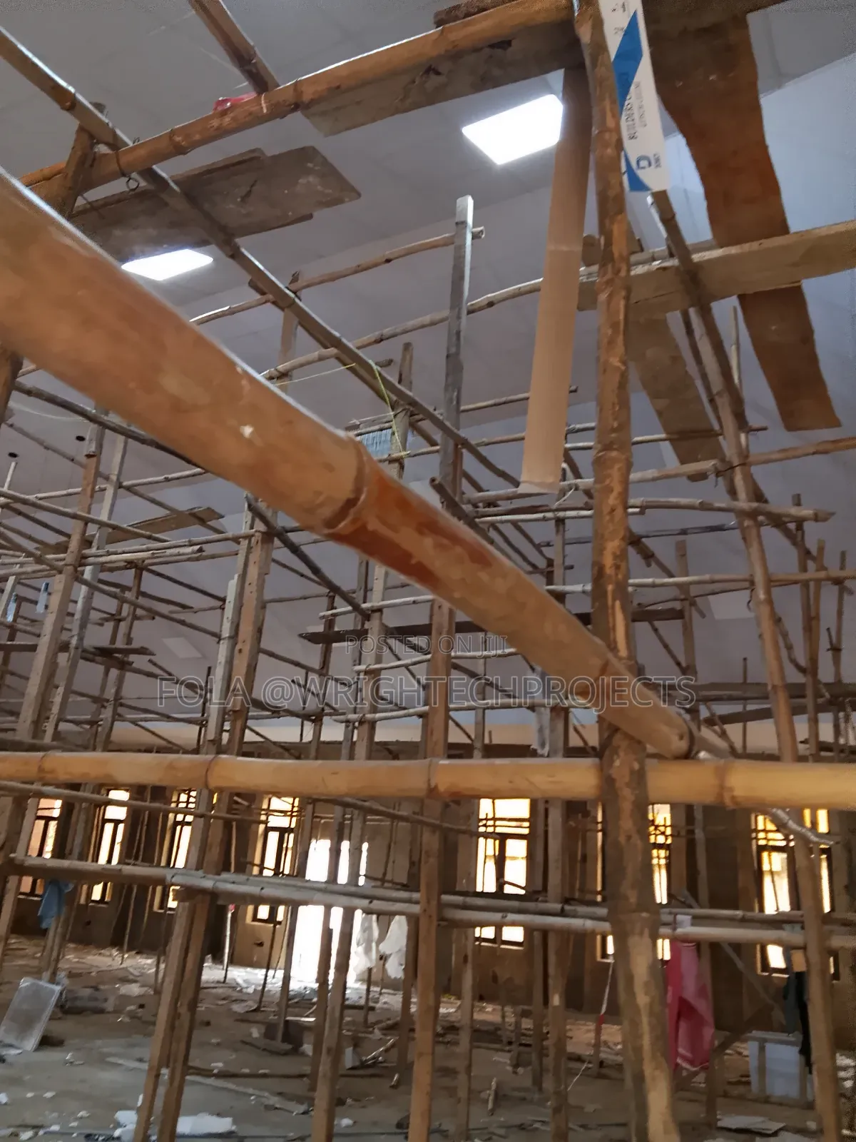 Dropping  Suspended Ceiling With Grids