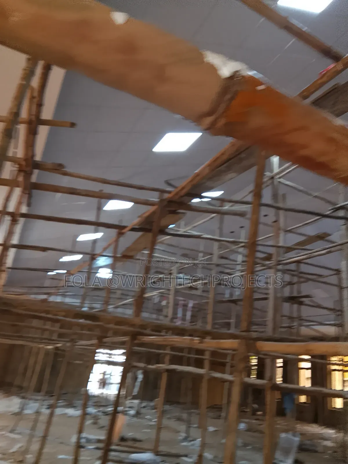 Dropping  Suspended Ceiling With Grids