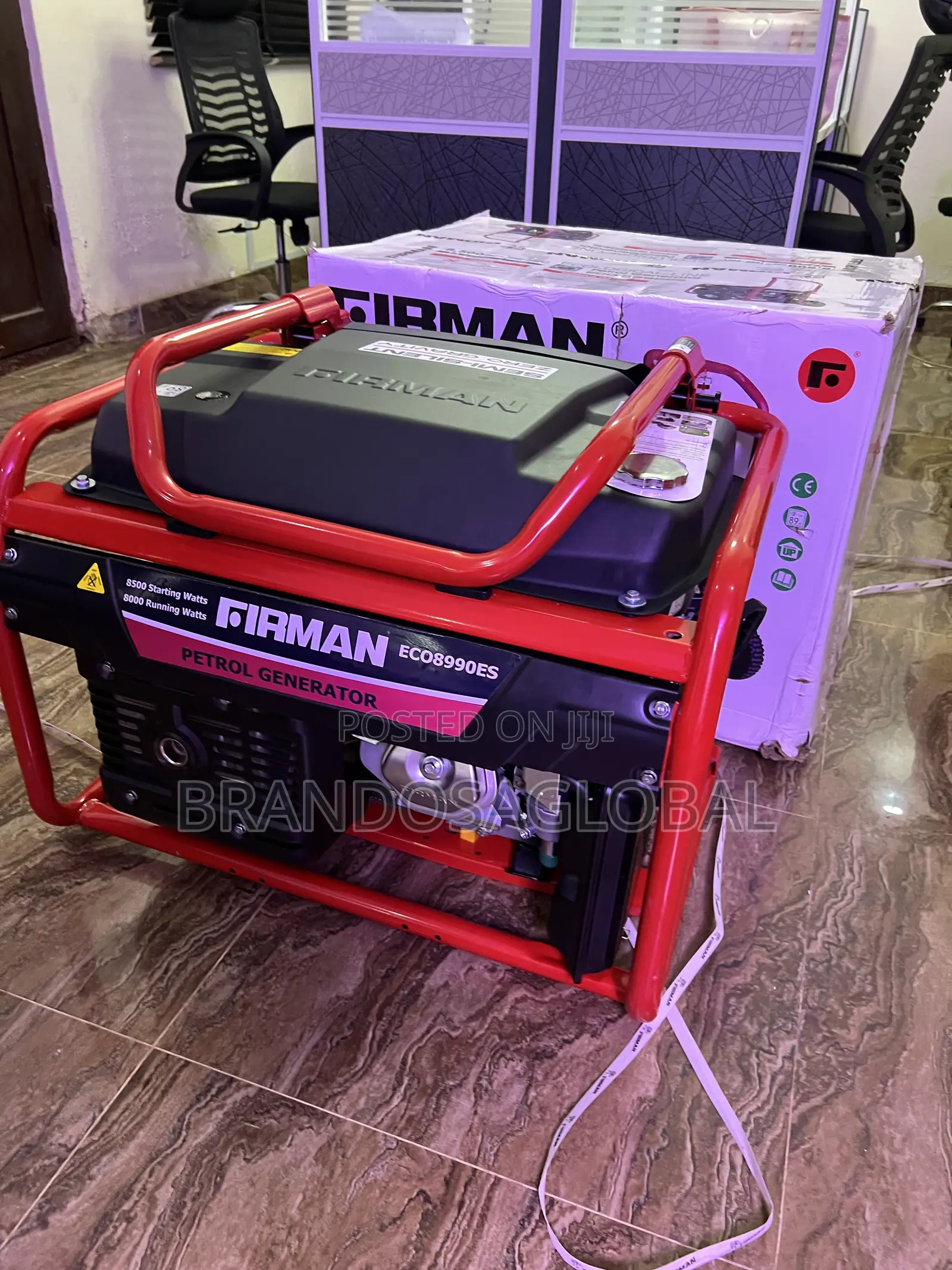 Firman 6.0kva Key Start Generator – Eco8990es With Stable Output