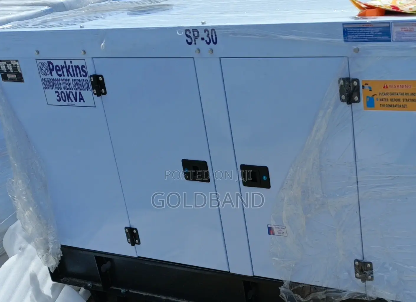 Perkins 30 Kva Industrial Diesel Genset | Robust Design