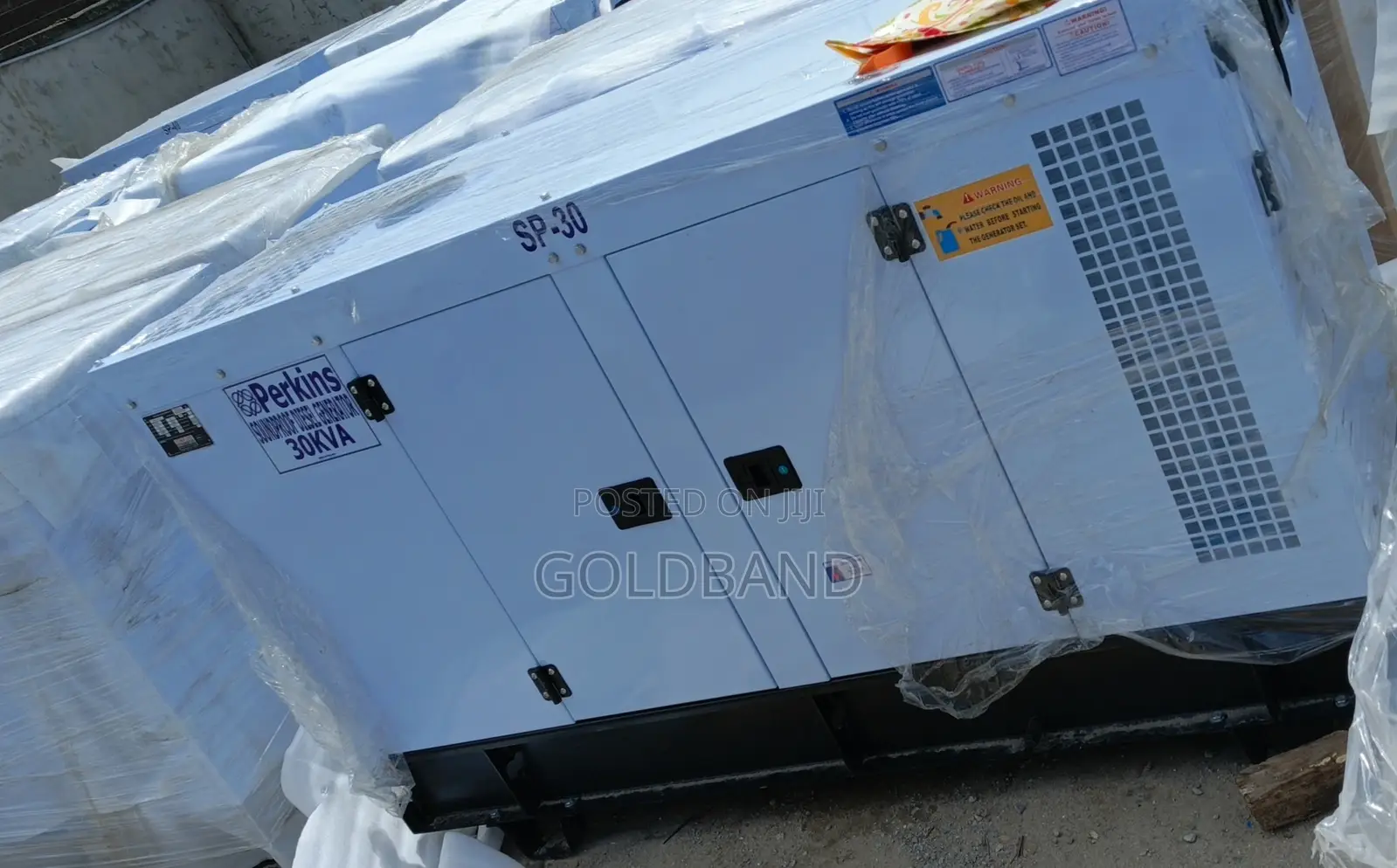 Perkins 30 Kva Genset With Canopy | Low Fuel Consumption
